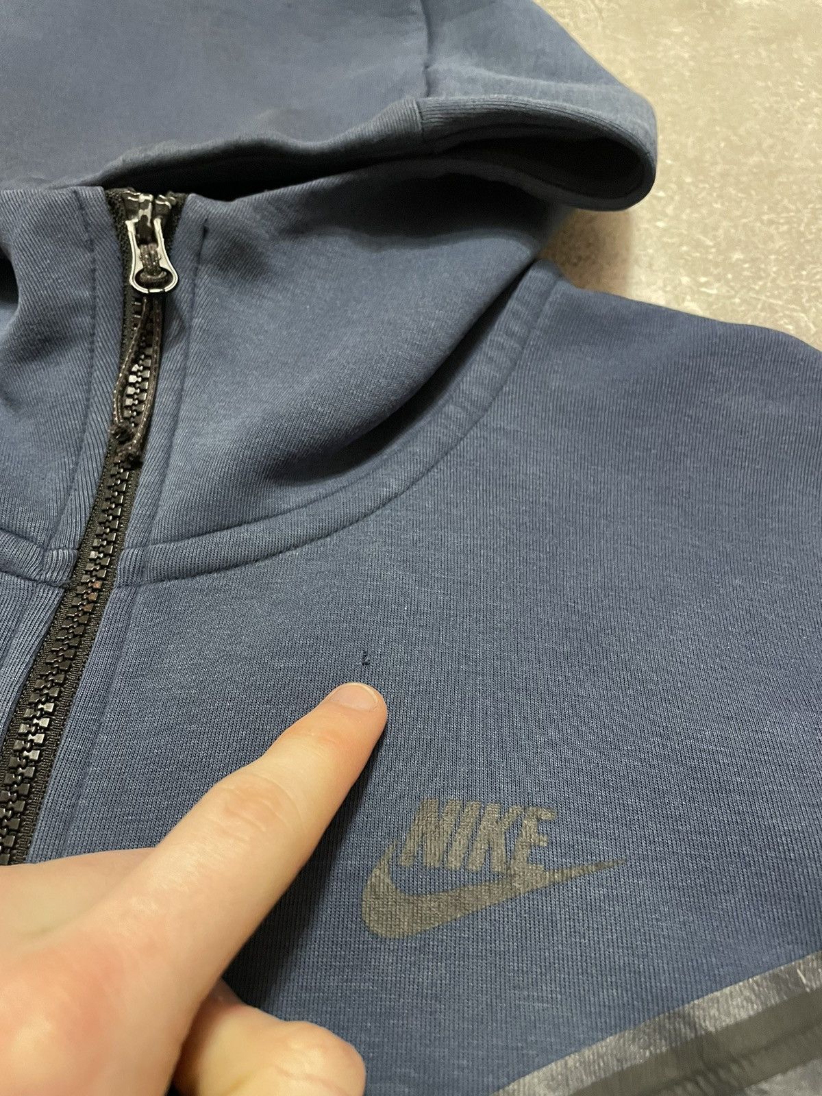 Nike Vintage Nike Tech Fleece Zip-Up Hoodie Drill Size US L / EU 52-54 / 3 - 9 Thumbnail