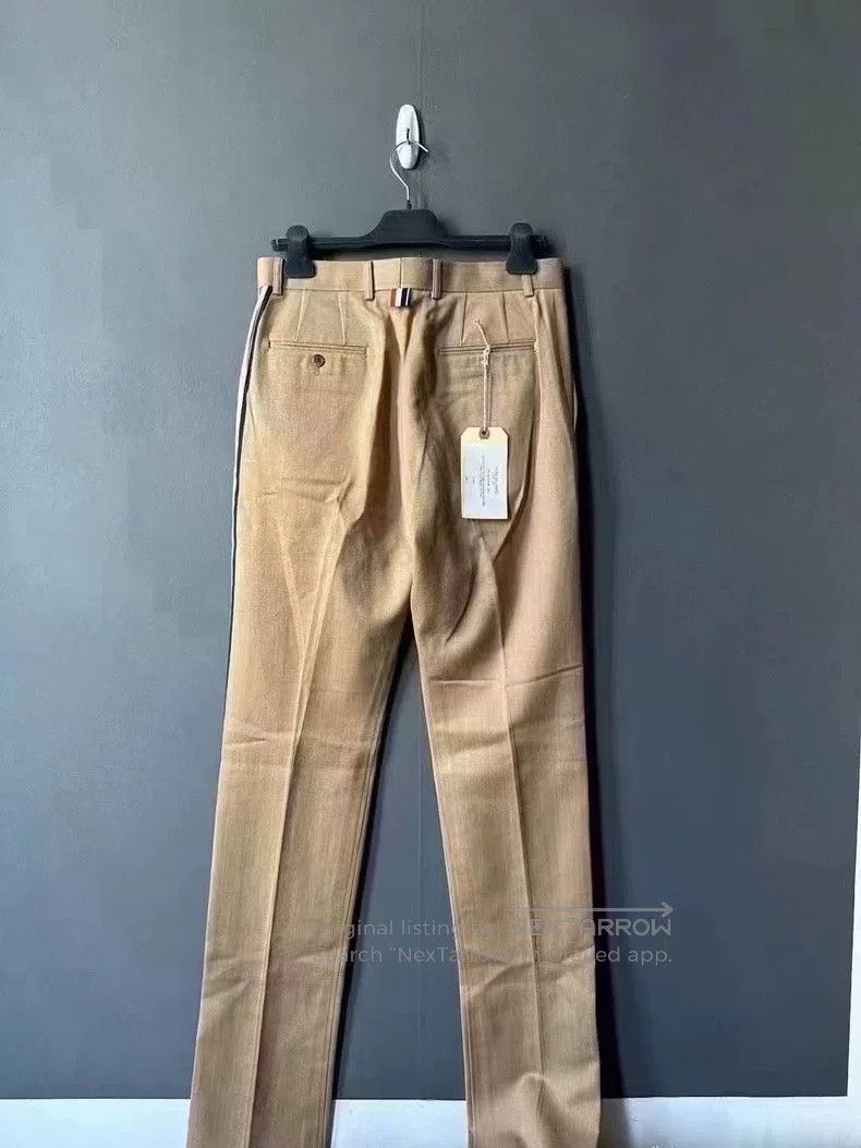 Thom Browne Thom Browne size 0 Wool Striped Trousers Size US 29 - 2 Thumbnail