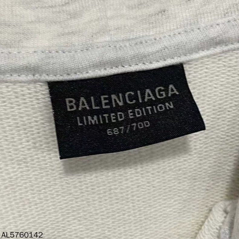 Balenciaga Balenciaga Apple Music Grey Print Hoodie Size US L / EU 52-54 / 3 - 6 Thumbnail