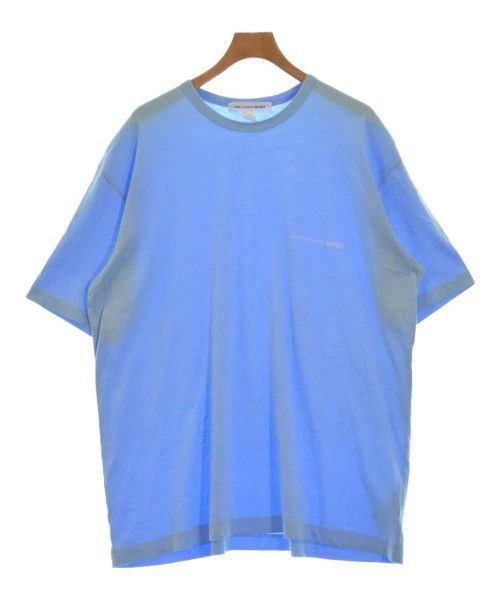 Comme des Garcons SHIRT T-Shirts Cotton Short Sleeve Plain Crewneck Light Blue Size US L / EU 52-54 / 3 - 1 Thumbnail