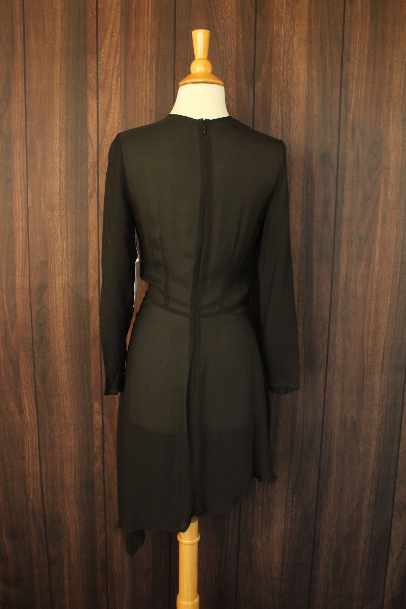 Anine Bing Anine Bing New With Tags Black Dress, Sz Small, Silk Chiffon Size S / US 4 / IT 40 - 10 Thumbnail