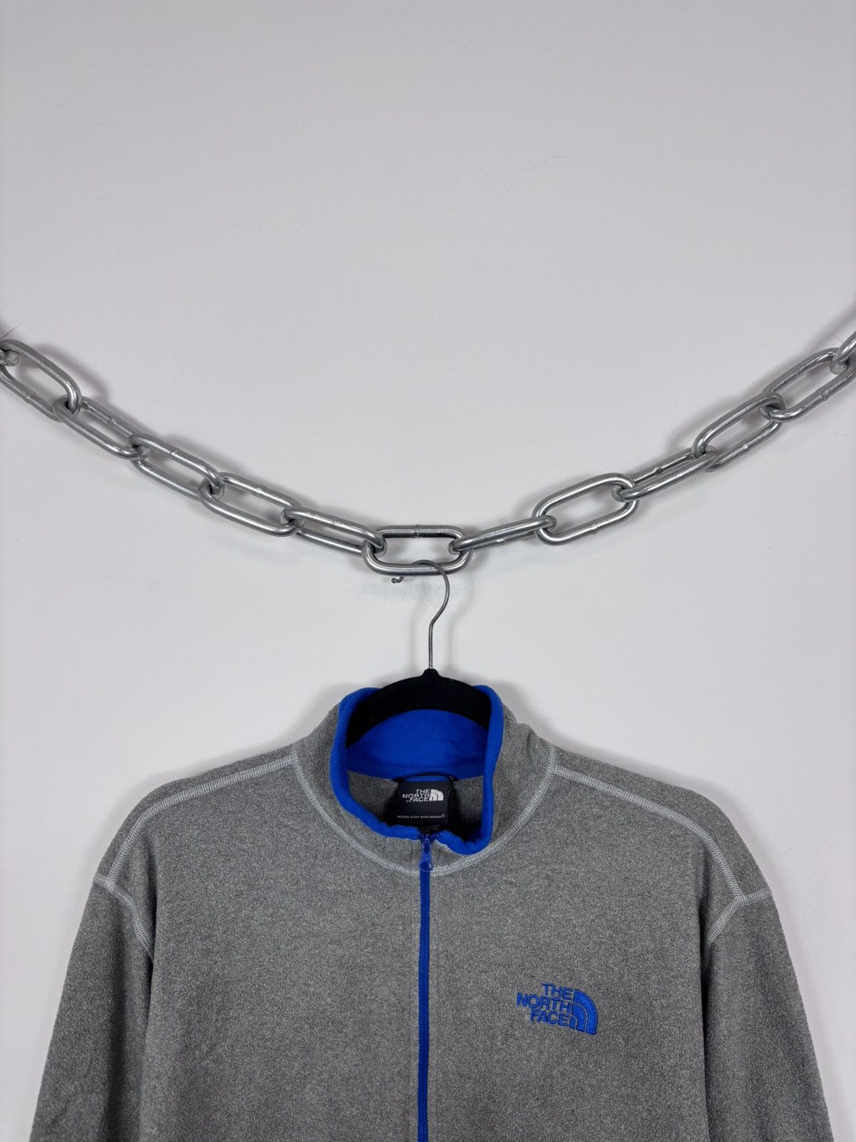 The North Face The North Face Men’s Grey 1/4 Zip Fleece Jacket Mock Neck Size US M / EU 48-50 / 2 - 3 Thumbnail