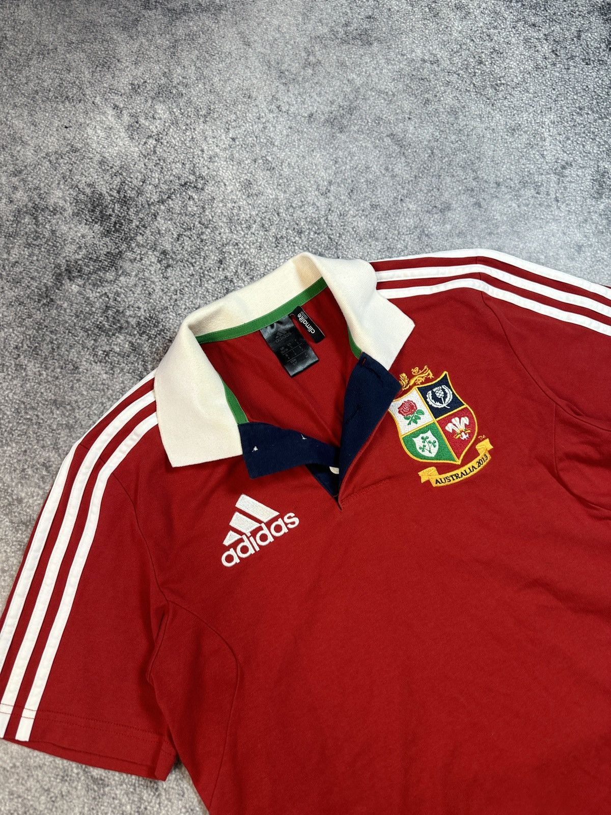 Adidas × Vintage vintage Adidas 4 Nations Rugby Jersey Streetwear Rare S Size US S / EU 44-46 / 1 - 2 Thumbnail