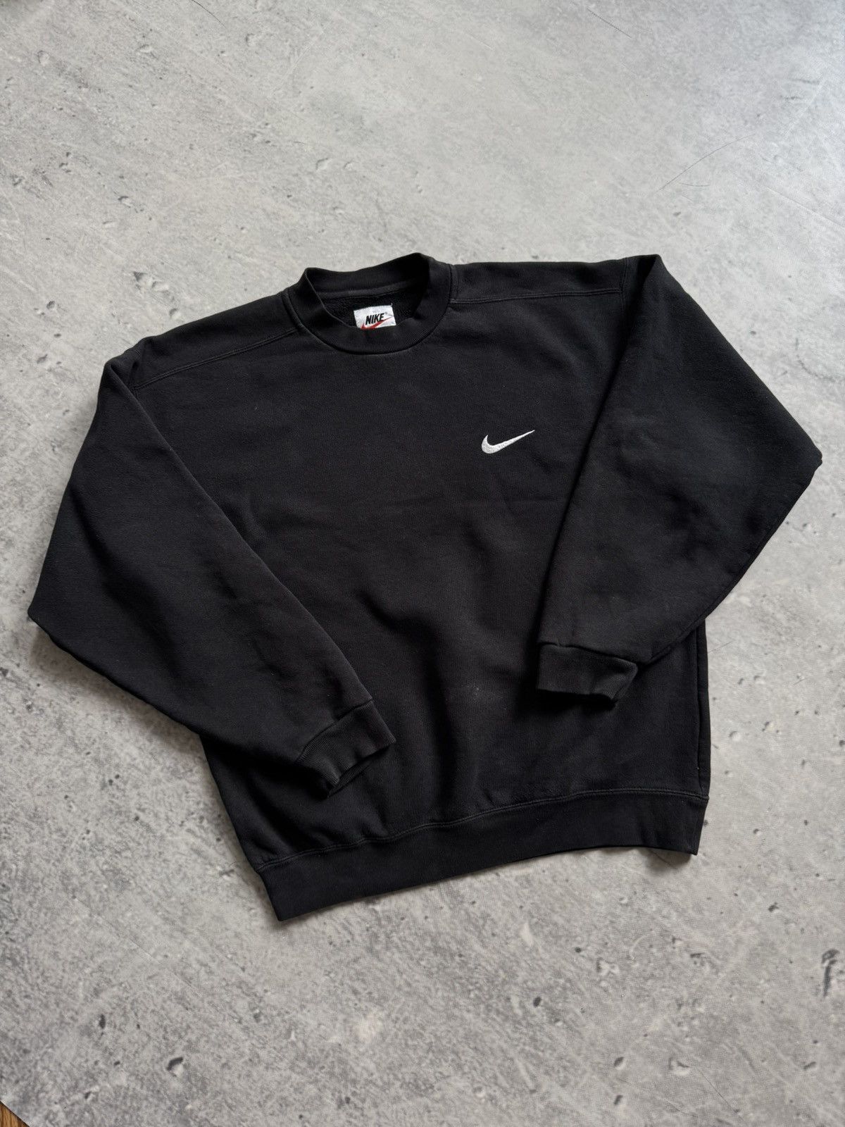 Nike × Vintage Sweatshirt vintage NIKE mini swoosh Size US M / EU 48-50 / 2 - 1 Thumbnail