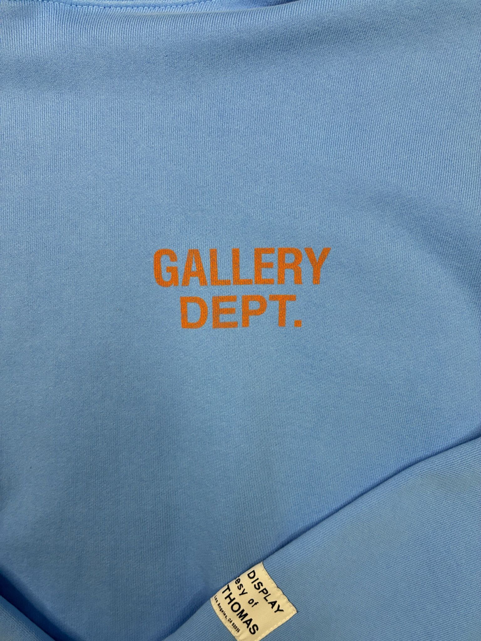 Gallery Dept. Gallery Dept 90’s GD Hoodie Baby Blue Size US L / EU 52-54 / 3 - 4 Thumbnail