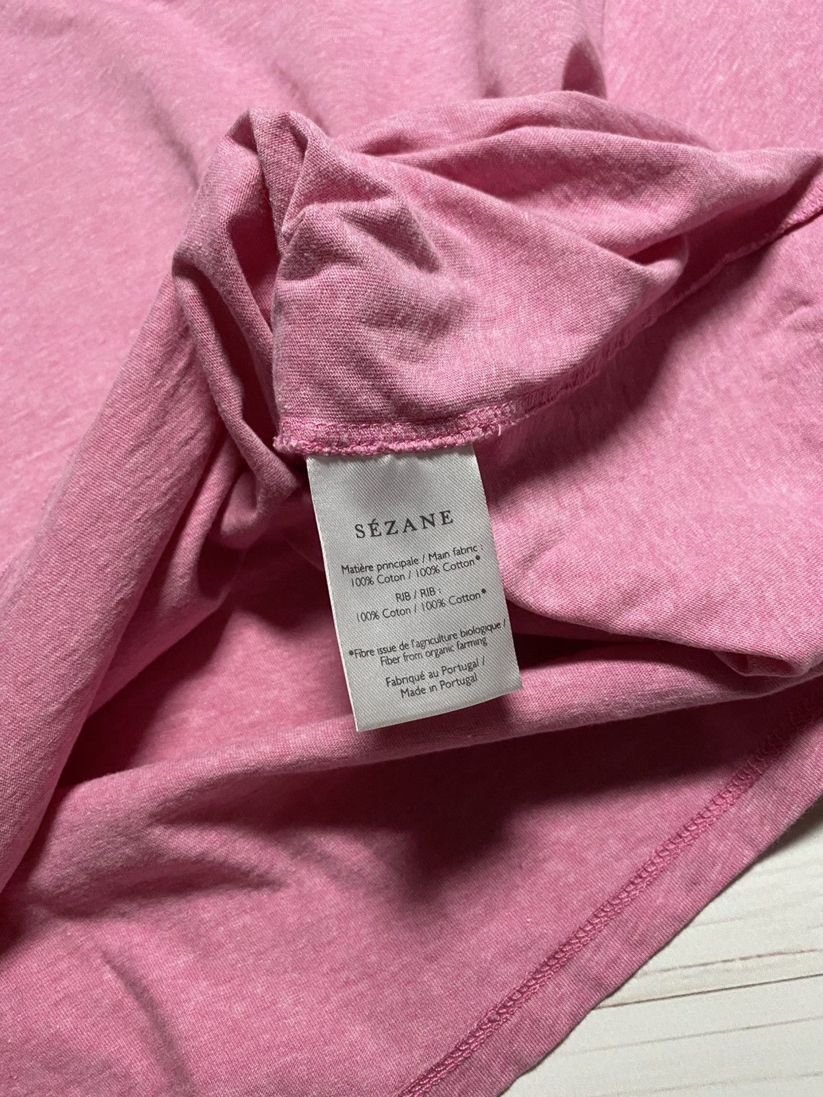 Designer × Sezane Vintage Sezane design t shirt Size XS / US 0-2 / IT 36-38 - 4 Thumbnail