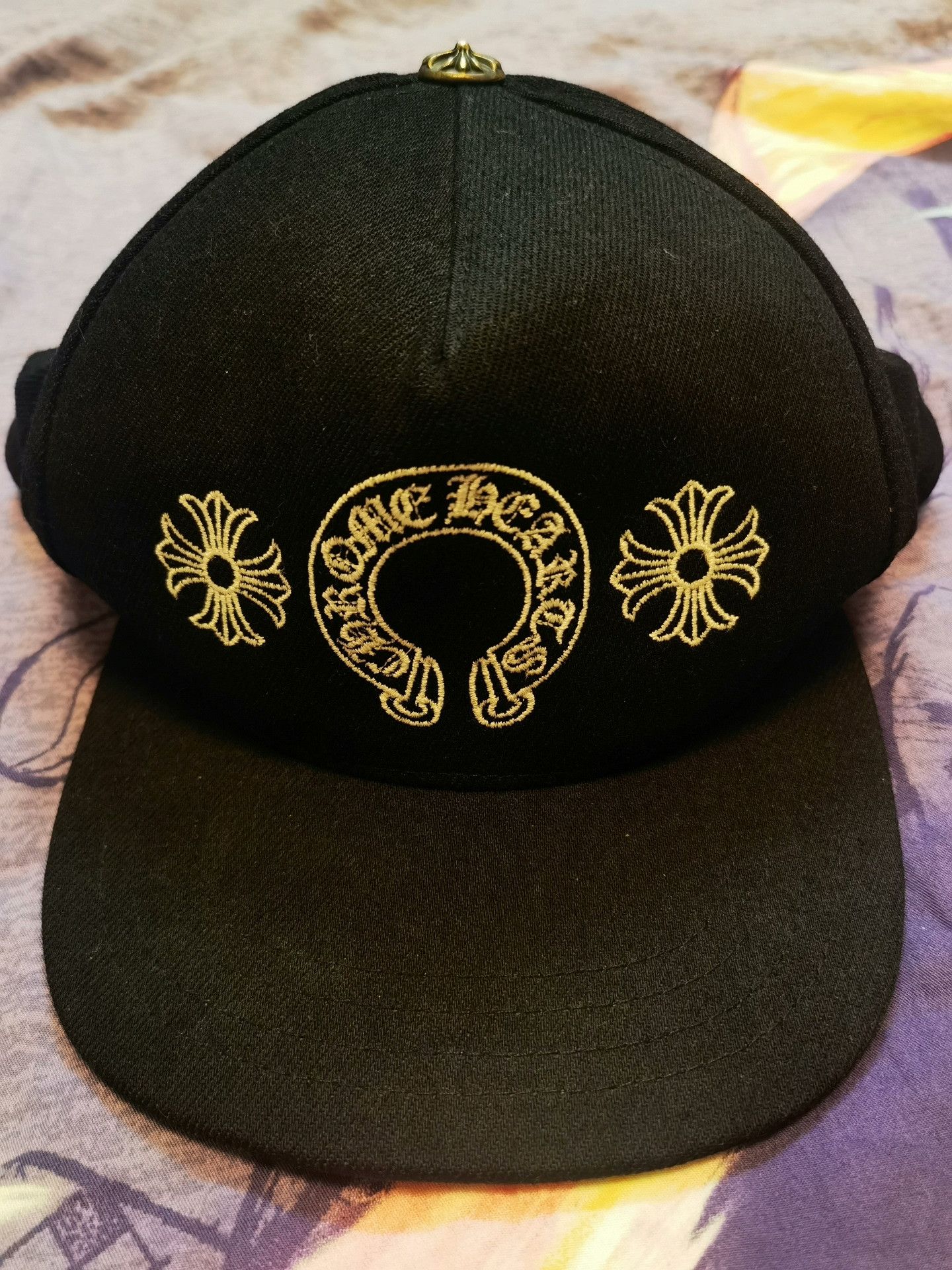 Chrome Hearts Chrome Hearts Cross Horseshoe Trucker Cap Size ONE SIZE - 1 Thumbnail