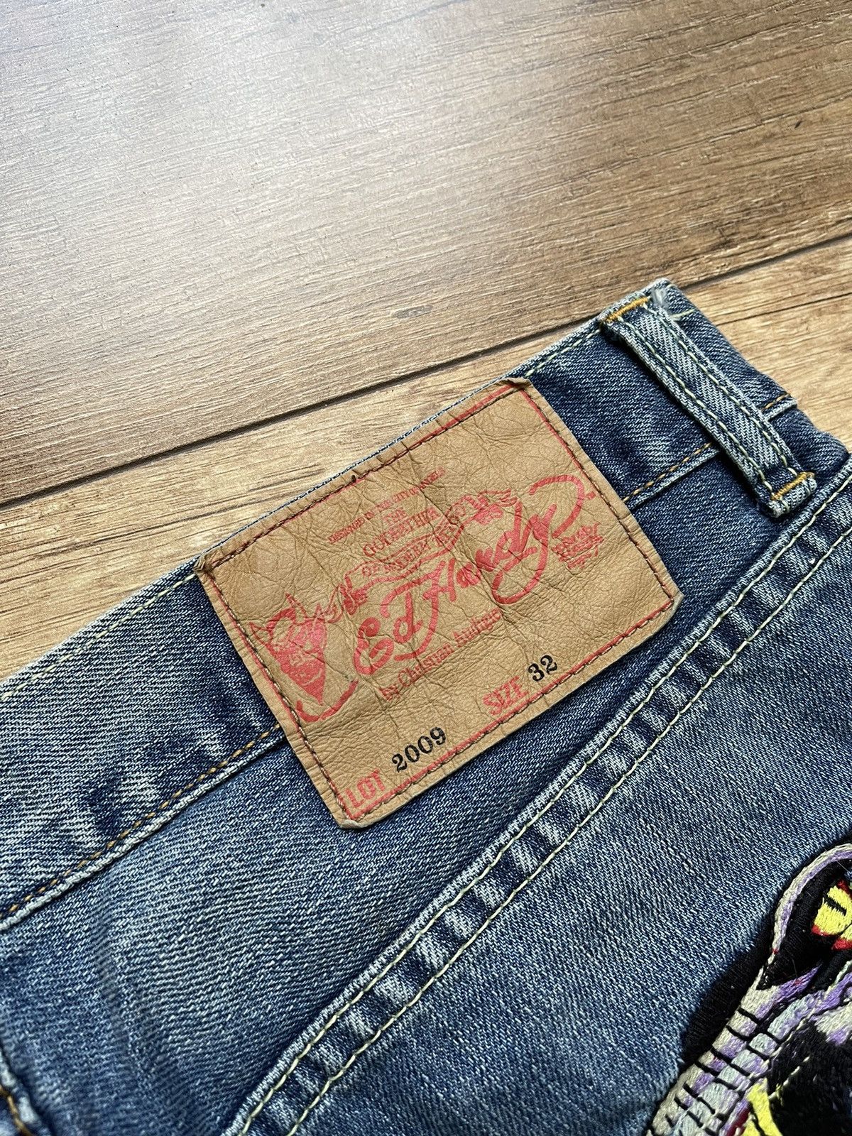Ed Hardy Ed Hardy Vintage Snakes Denim Washed Jeans 90s Size US 32 / EU 48 - 9 Thumbnail