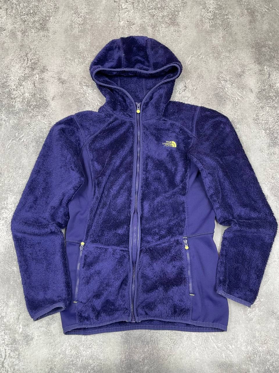 The North Face The North Face Women Fleece Hooded Jacket Purple Full Zip Size S / US 4 / IT 40 - 1 Thumbnail