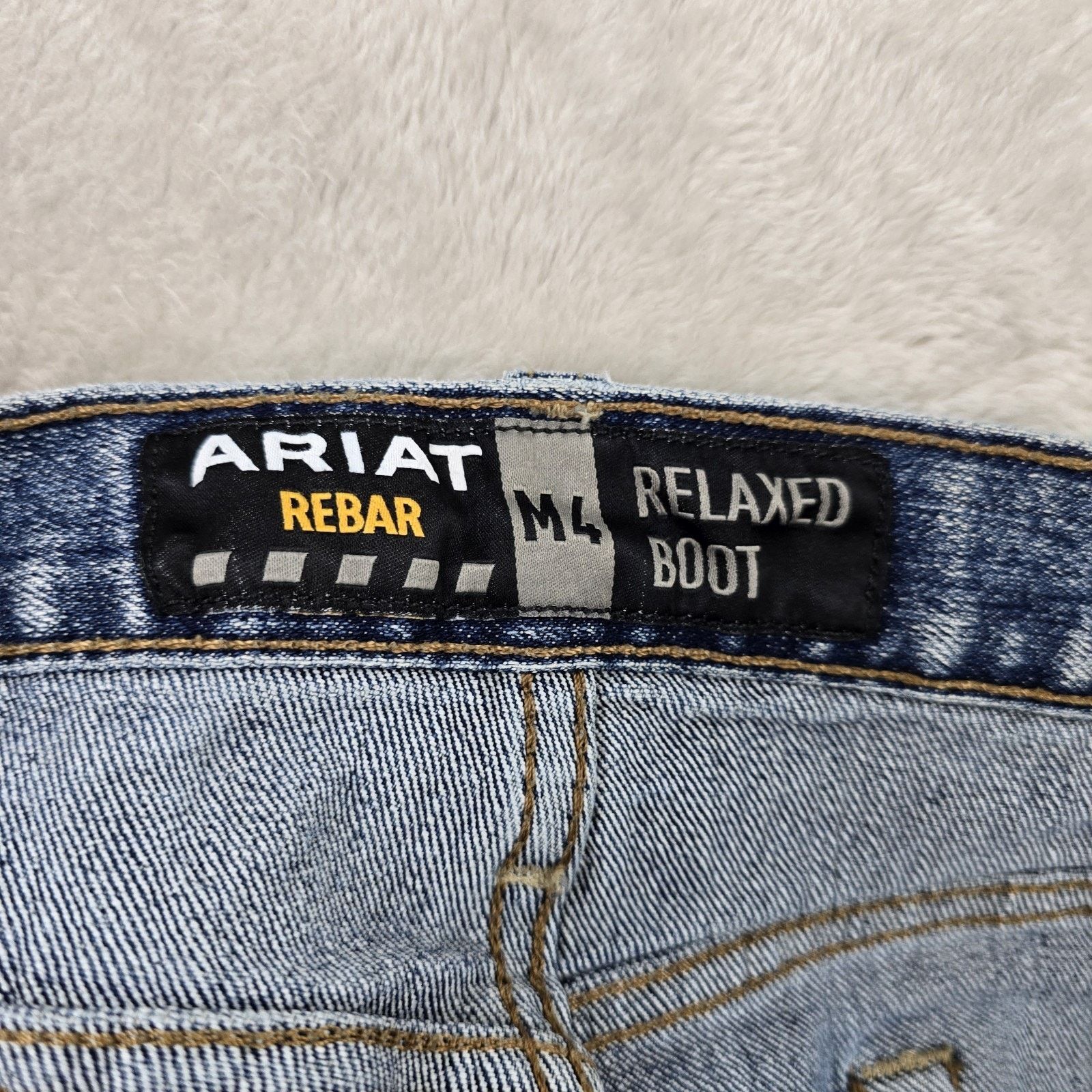 Ariat Ariat Rebar M4 Jeans 40x30 (Fits 42x28) Relaxed Boot Cut Size US 42 / EU 58 - 7 Thumbnail