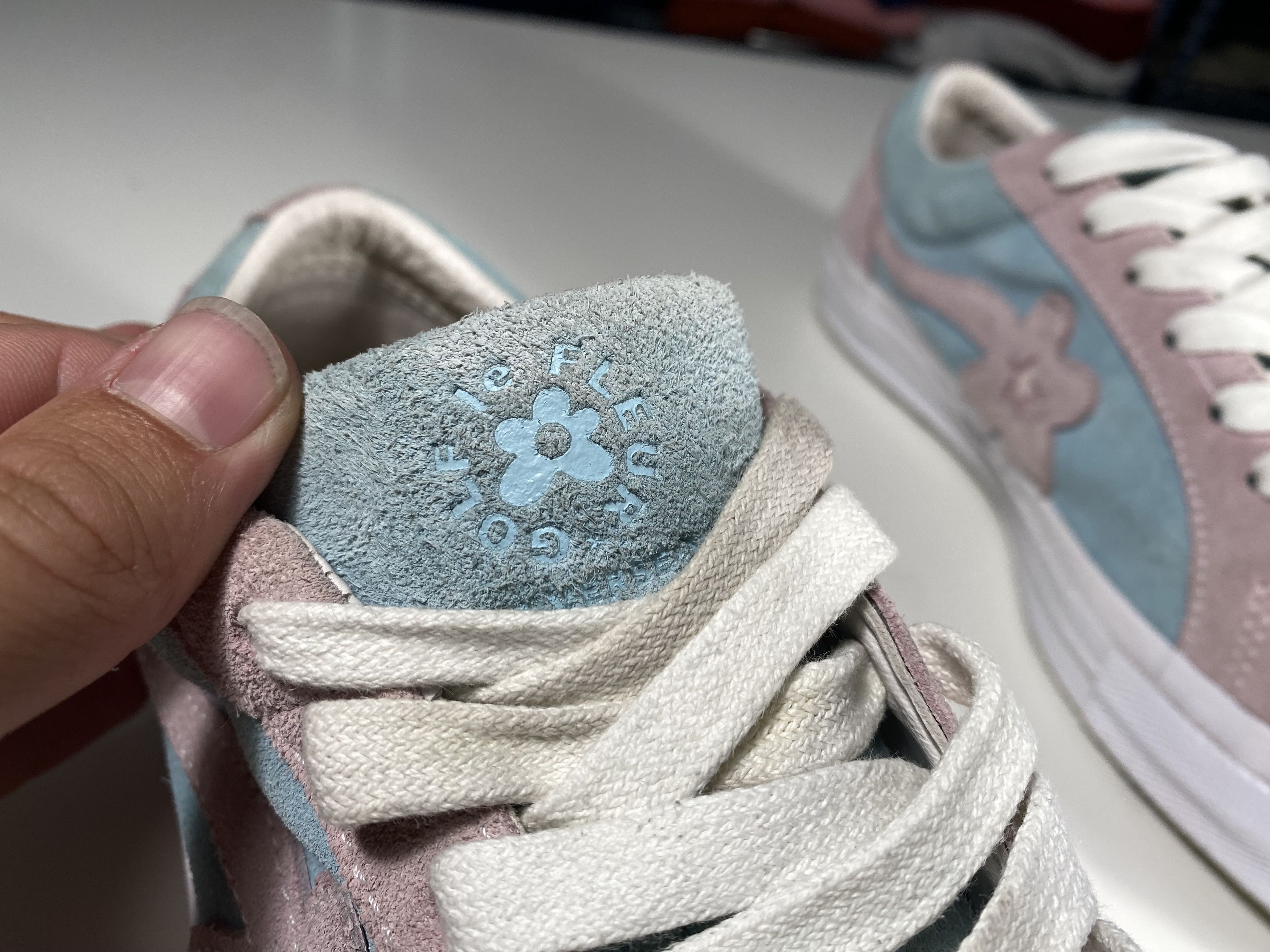 Golf le Fleur Golf le Fleur x Converse One Star "Plume" Suede Sneakers Size US 9.5 / EU 42-43 - 5 Thumbnail