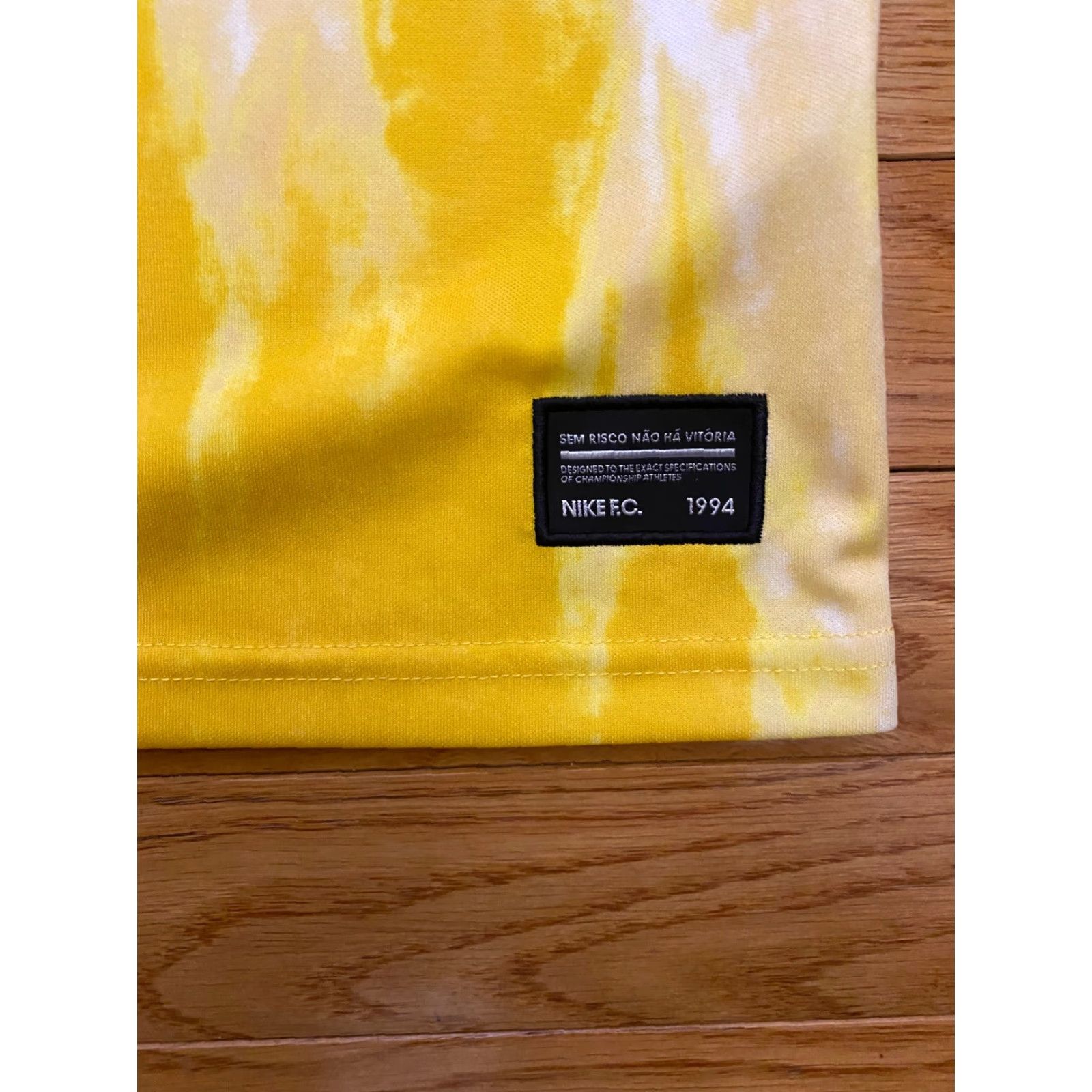 Nike Nike Dri-Fit FC Tie-Dye Soccer Jersey Shirt Small Mens Orange Yellow Multi-Size Small Size US S / EU 44-46 / 1 - 3 Thumbnail