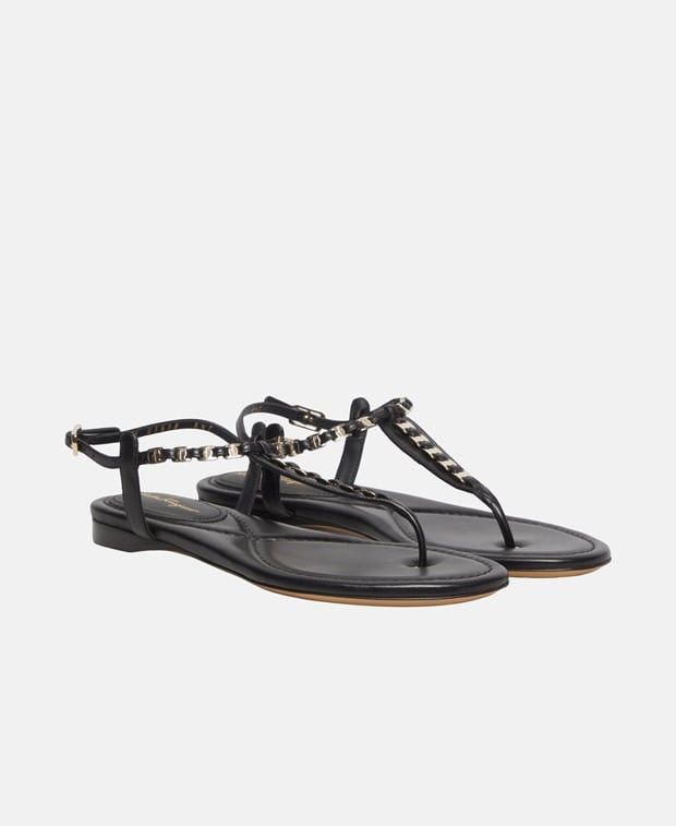 Salvatore Ferragamo Tahiti Sandals Size US 6.5 / IT 36.5 - 1 Thumbnail