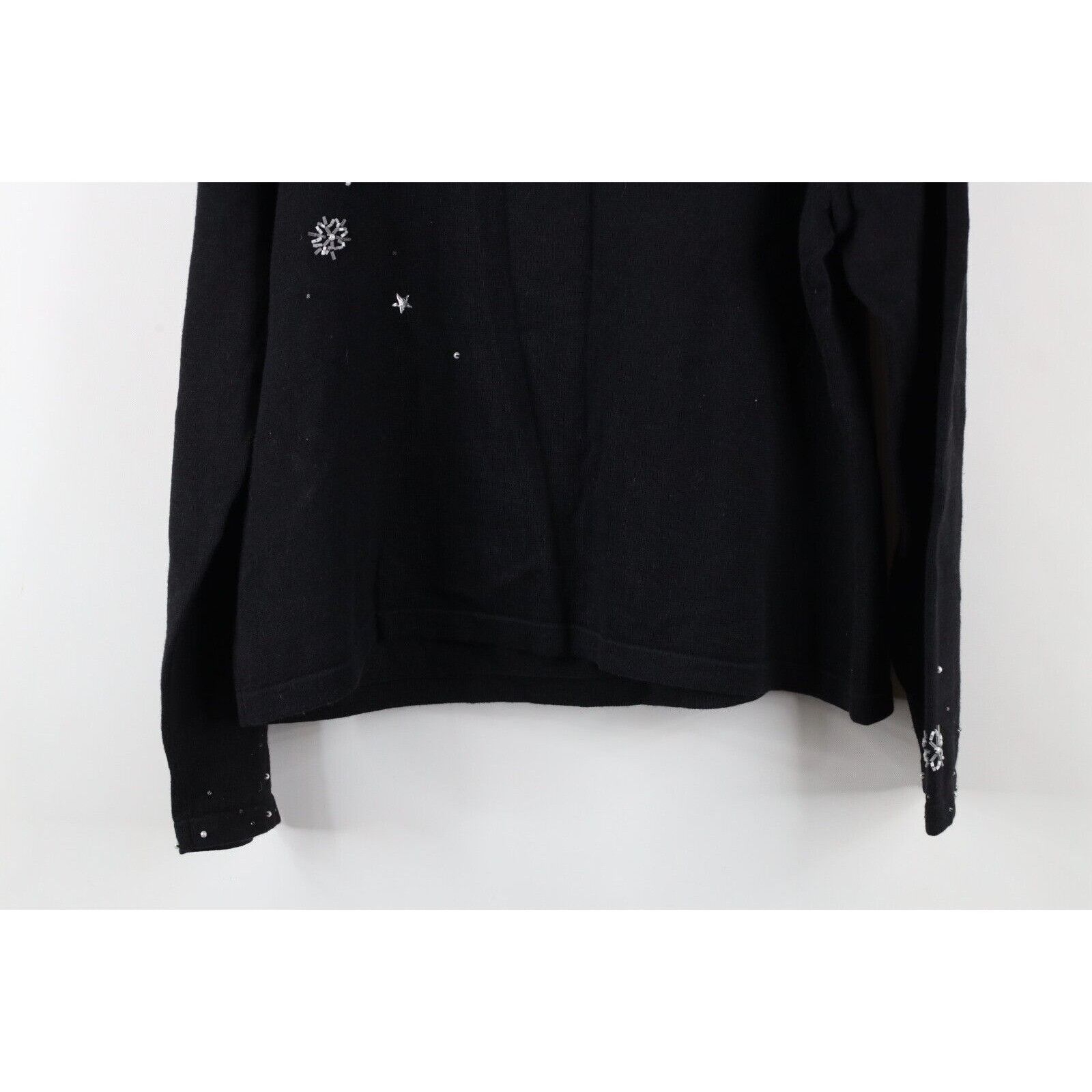 Vintage Vintage 90s Streetwear Christmas Santa Claus Moon Sweater Size L / US 10 / IT 46 - 20 Thumbnail