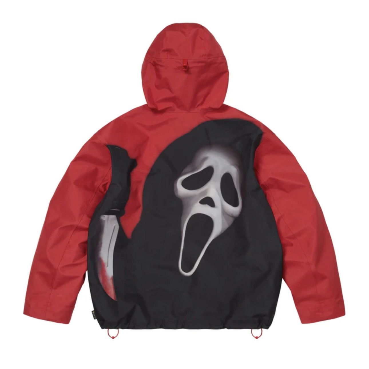 Supreme Supreme Scream Ghostface Gore-tex Shell Jacket Red L Size US L / EU 52-54 / 3 - 1 Thumbnail