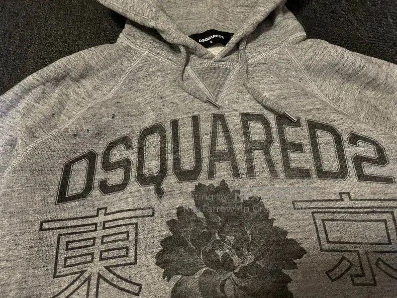Dsquared2 Dsquared2 Tokyo Distressed Hoodie. Size US M / EU 48-50 / 2 - 5 Thumbnail
