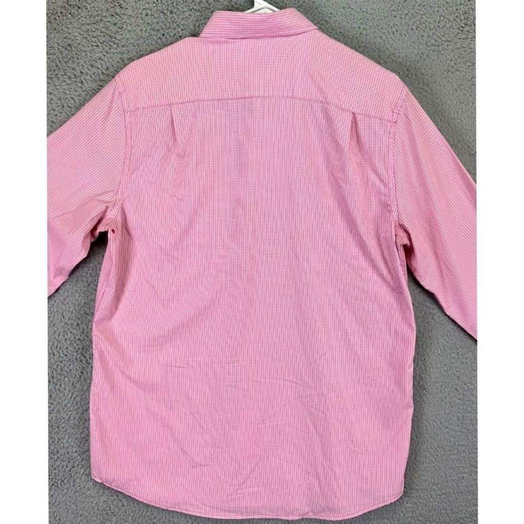 Southern Tide Southern Tide Shirt Adult Small Pink White Plaid Intercoastal Button Down Mens Size US S / EU 44-46 / 1 - 2 Thumbnail