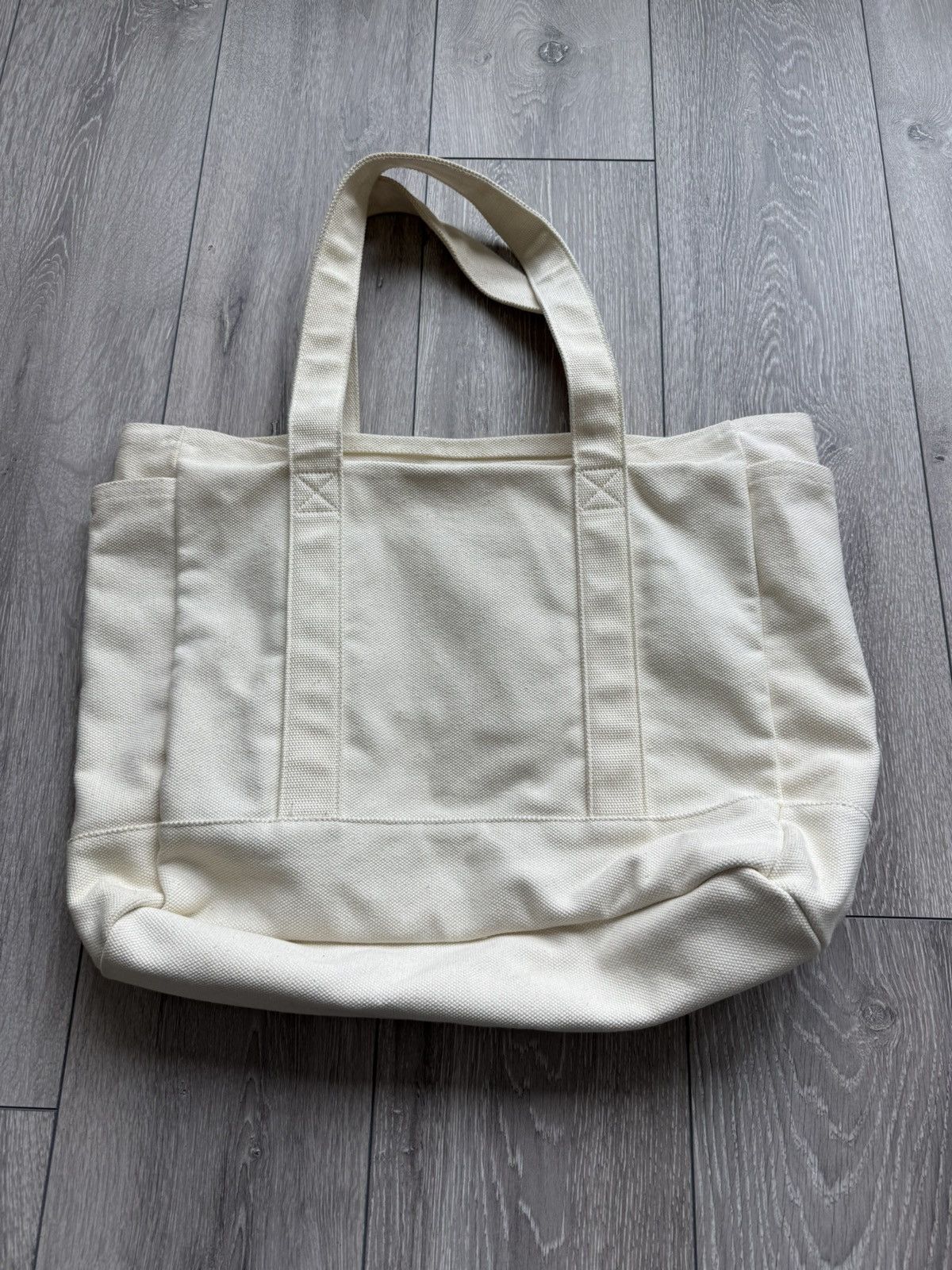 STUSSY★CDG CANVAS TOTE STUSSY × CDG CANVAS TOTE NATURAL SOLD OUT #stussy #cdg