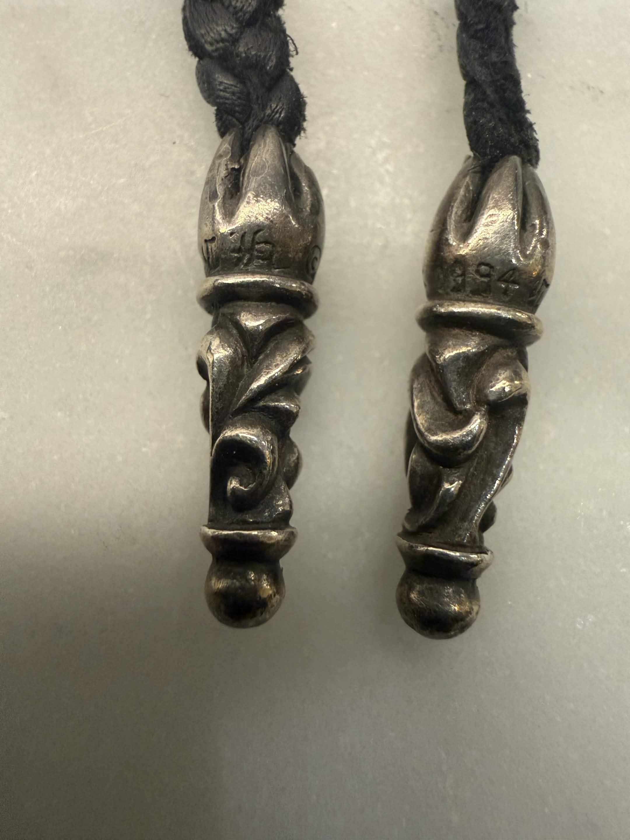 Chrome Hearts CHROME HEARTS LEATHER BOLO BRAID NECKLACE/BRACELET Size ONE SIZE - 6 Thumbnail