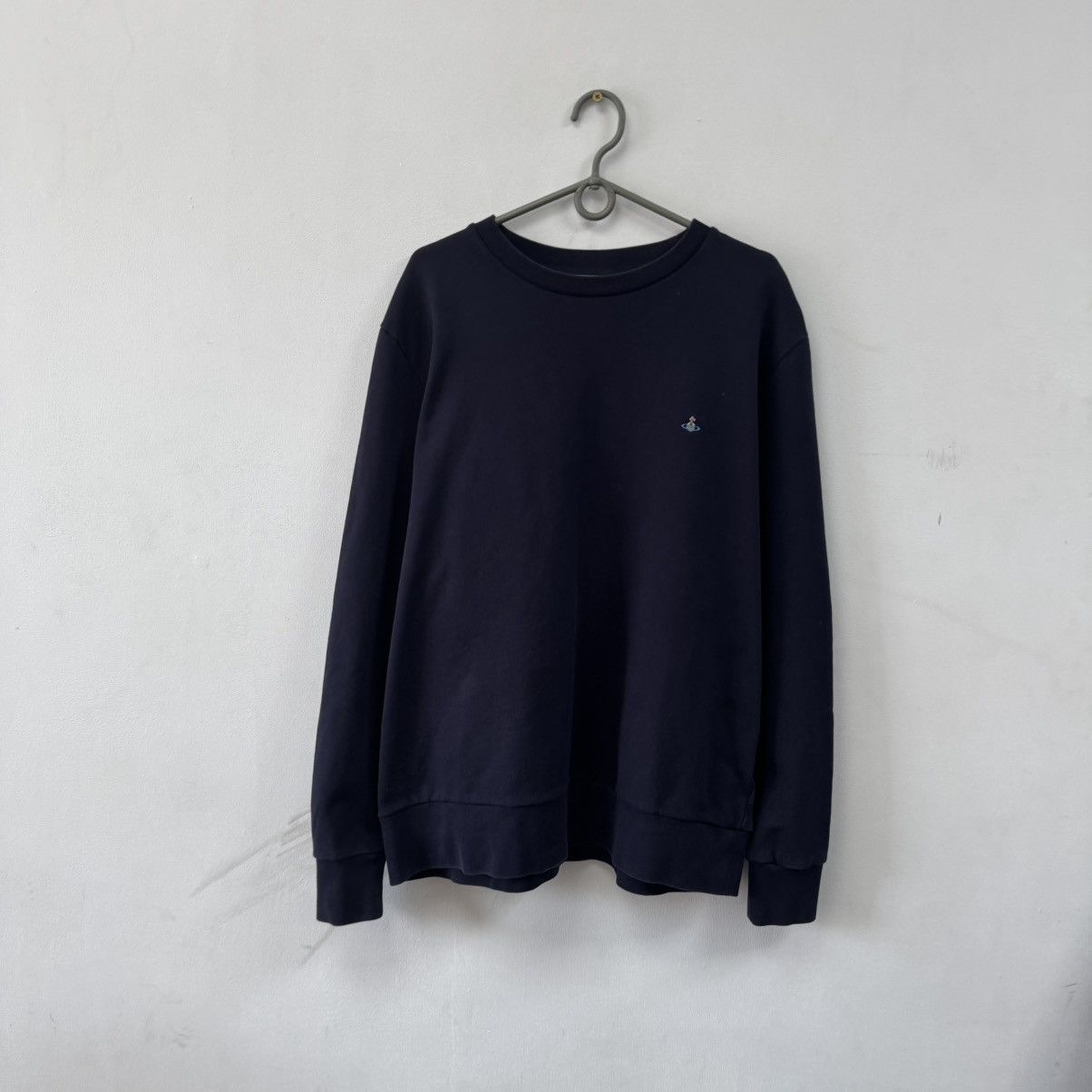 Vivienne Westwood Vintage Vivienne Westwood Sweatshirt Orb Logo Basic Pullover Size US XL / EU 56 / 4 - 1 Thumbnail