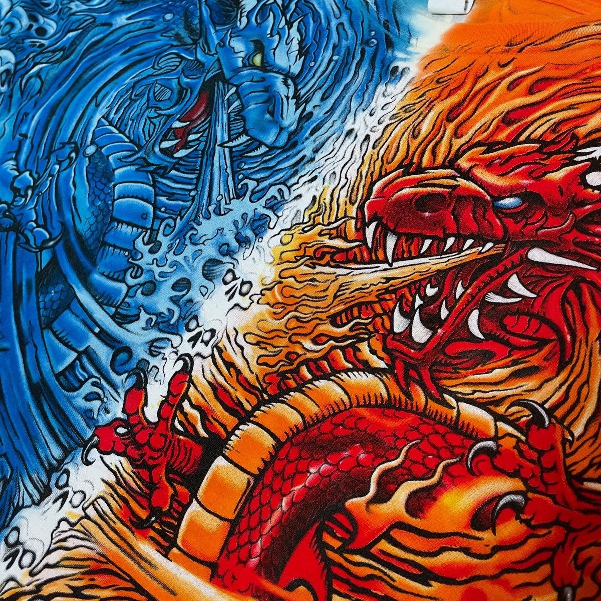 Liquid Blue Vintage Dueling Dragons t shirt Single Stitch Liquid Blue Size US XL / EU 56 / 4 - 5 Thumbnail