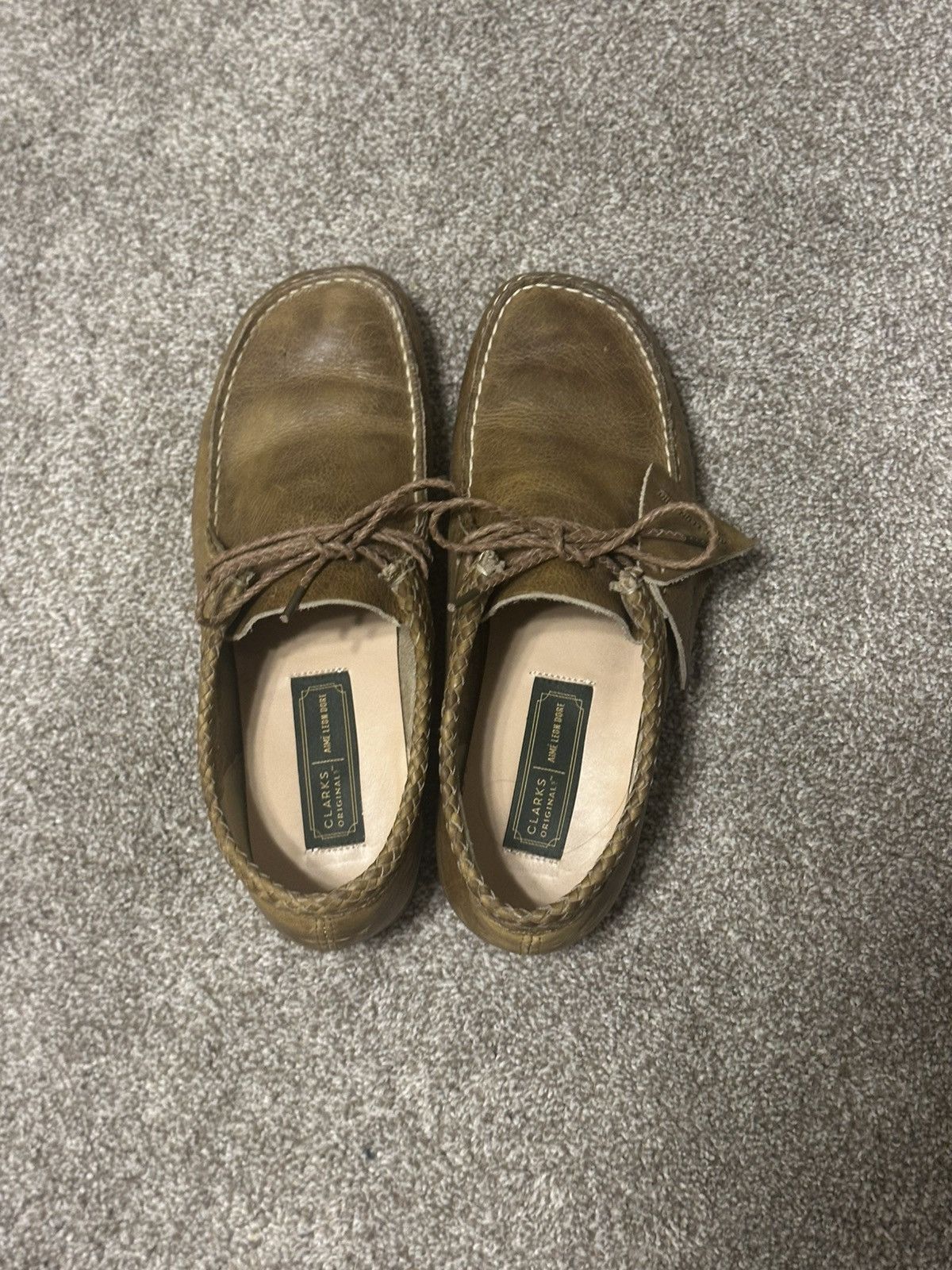 Aime Leon Dore × Clarks Aime Leon Dore x Clarks Wallabee Sand Leather Size US 8.5 / EU 41-42 - 5 Thumbnail