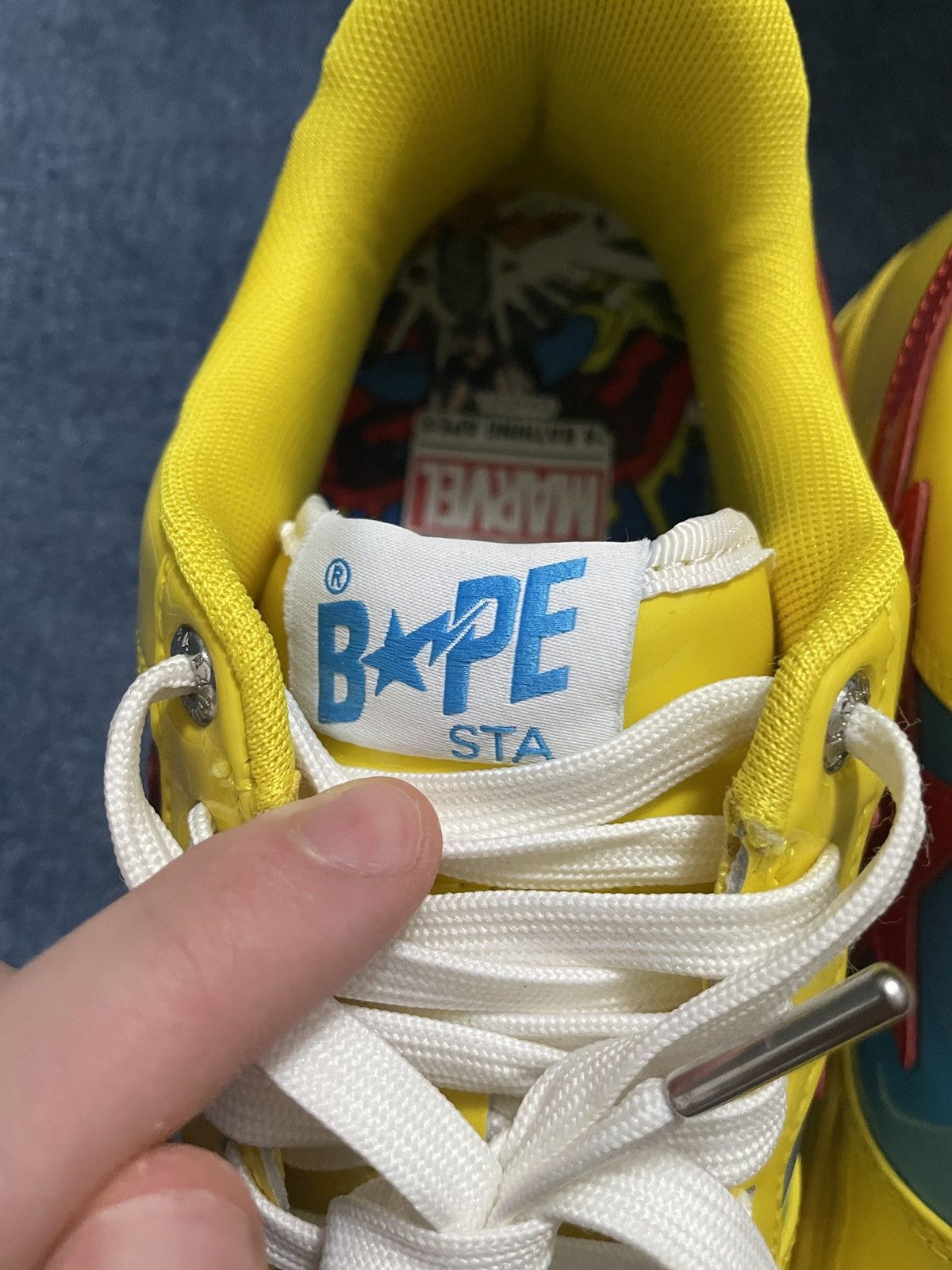 Bape × Marvel Comics A Bathing Ape Bape Sta Marvel Comics Thor (2022) Size US 9.5 / EU 42-43 - 5 Thumbnail