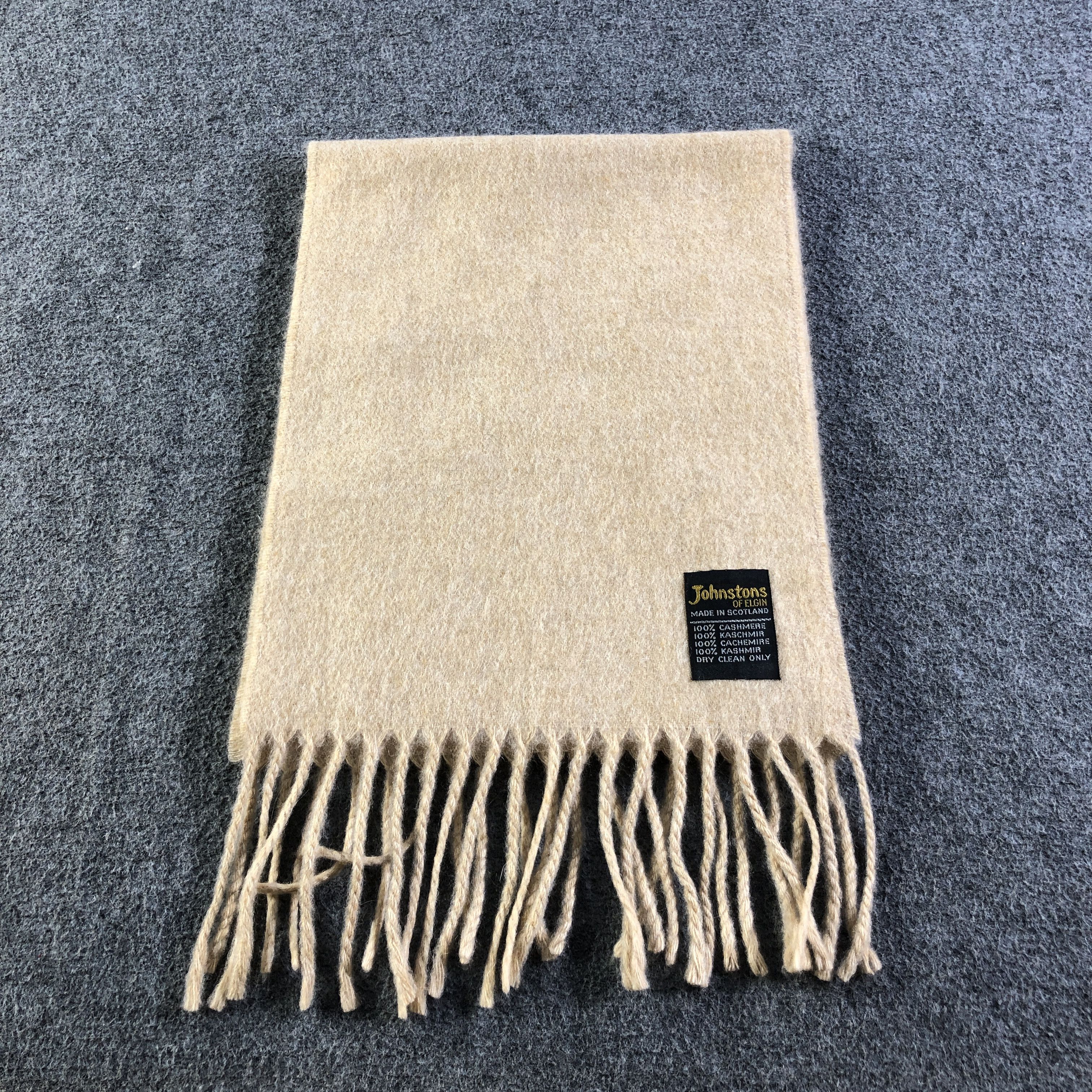 Johnstons Of Elgin Cashmere Scarf Muffler Neckwear V2748