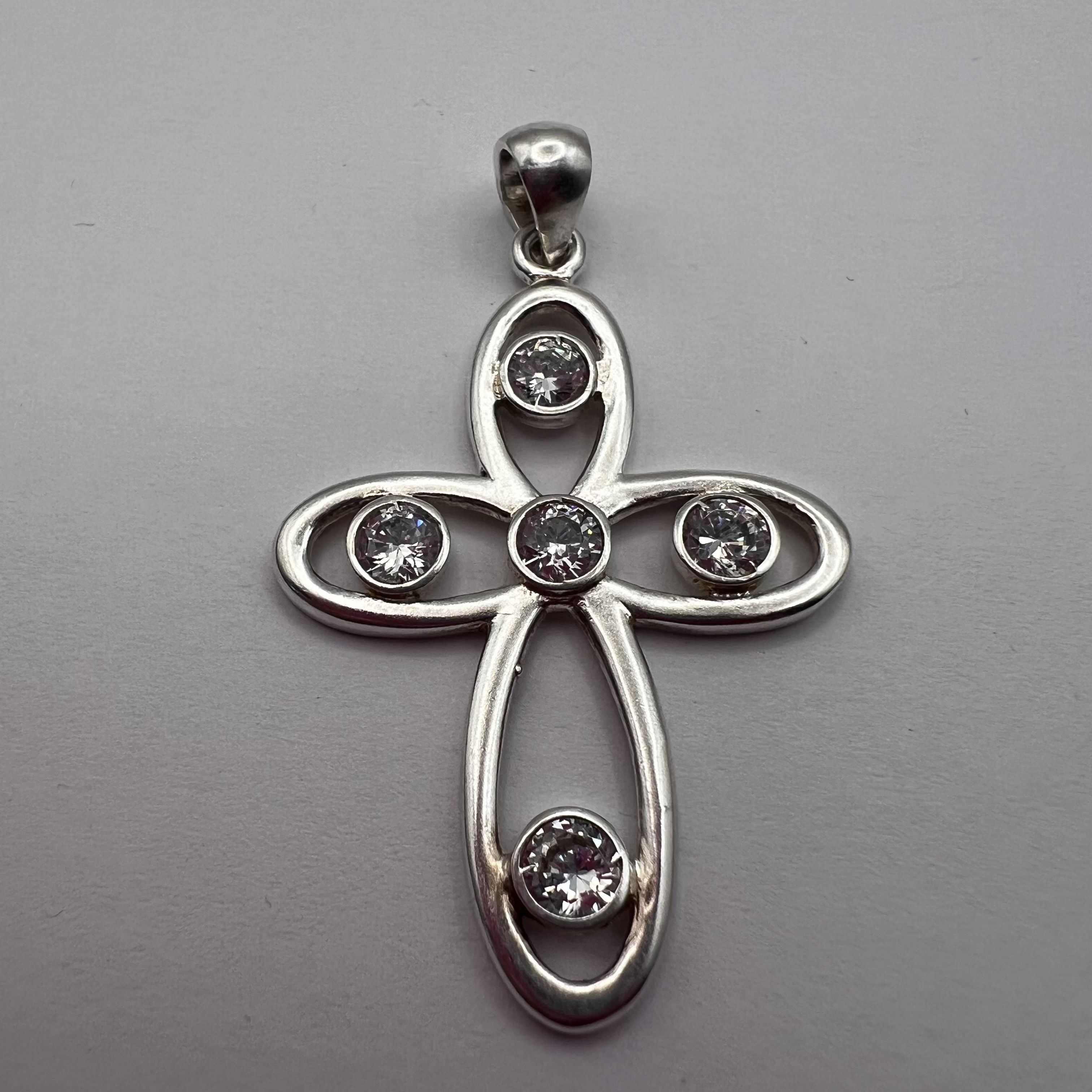 Sterling Silver Sterling Silver 925 Crucifix Cross Pendant Jesus Christ 4g Size ONE SIZE - 2 Thumbnail
