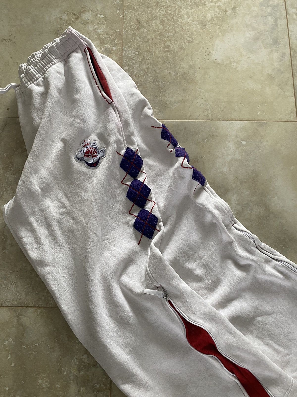 Japanese Brand Vintage Y2K Baggy Jnco Style AND 1 Grunge Opium Sweatpants Size US 38 / EU 54 - 9 Thumbnail