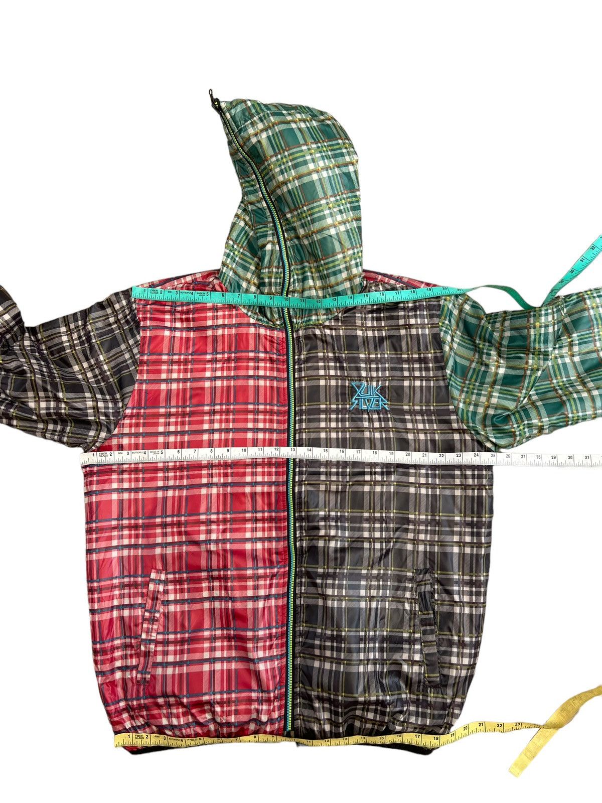 Quiksilver Vintage 2000s Quiksilver Multi Colour Reversible Puffer hood Size US XL / EU 56 / 4 - 5 Thumbnail