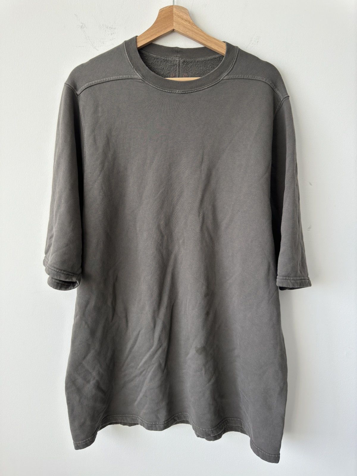 Rick Owens Drkshdw Rick Owens Short Sleeve Crewneck Size US XL / EU 56 / 4 - 1 Thumbnail