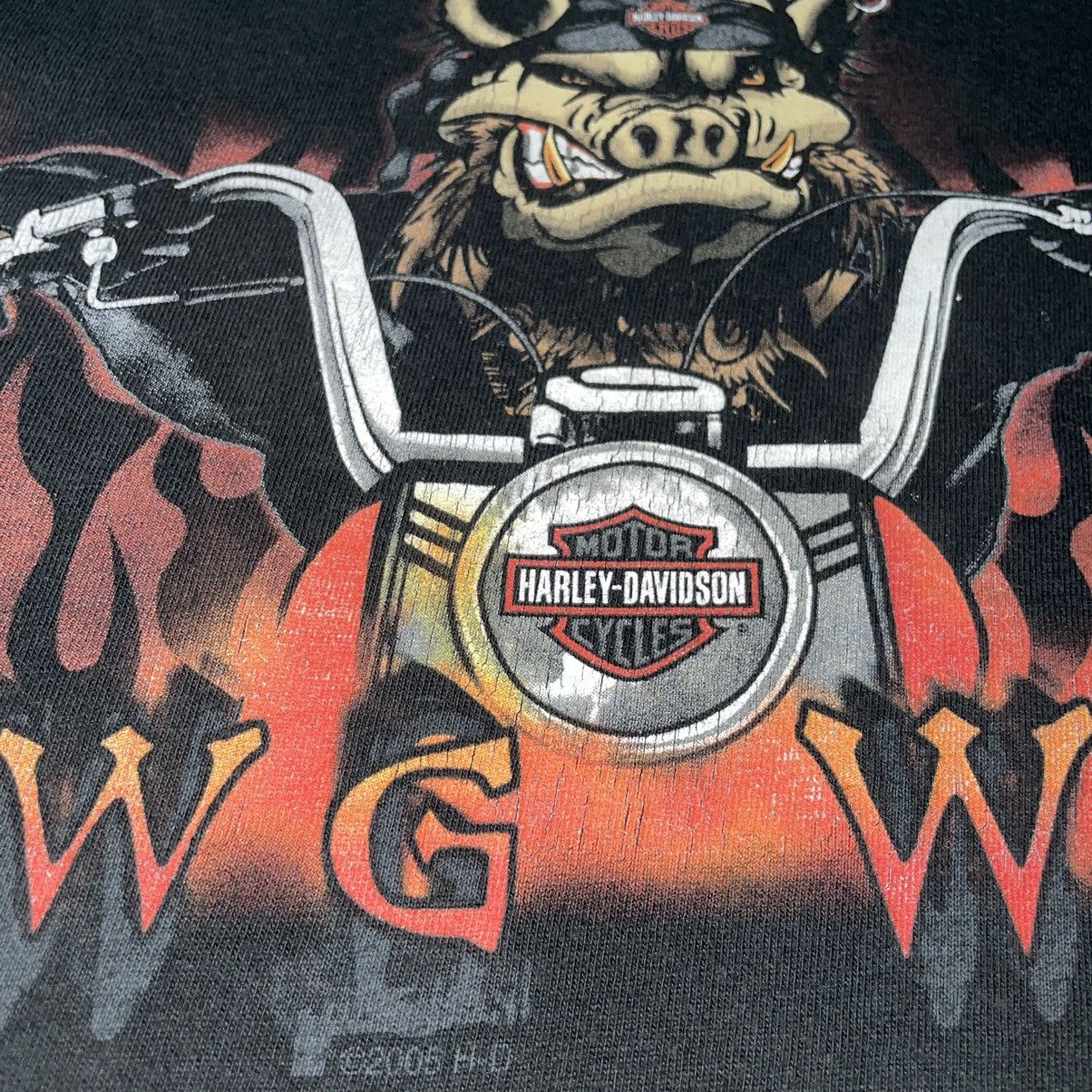 Harley Davidson × Vintage Harley Davidson HAWG wild New Orleans Vintage T-shirt Size US M / EU 48-50 / 2 - 3 Thumbnail