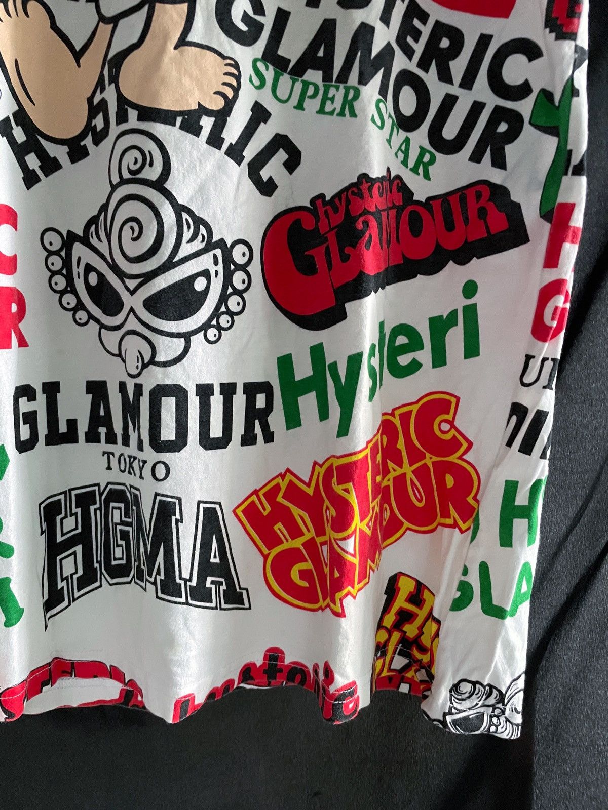 Hysteric Glamour HYSTERIC GLAMOUR MINI ALL OVER PRINTED TEE Size US XL / EU 56 / 4 - 5 Thumbnail