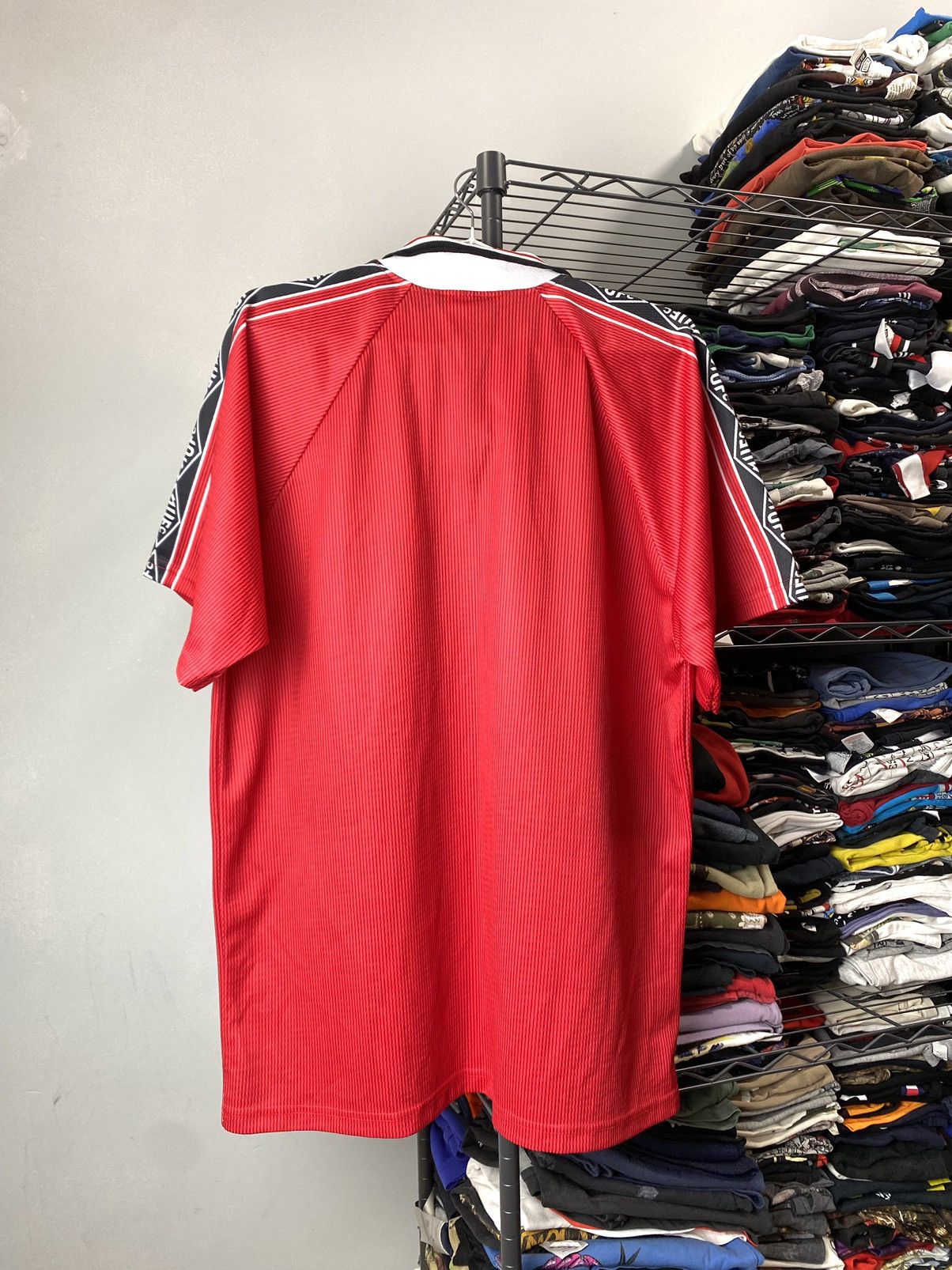 Vintage 1990’s Vintage Manchester United Soccer Jersey T Shirt Size US L / EU 52-54 / 3 - 7 Thumbnail