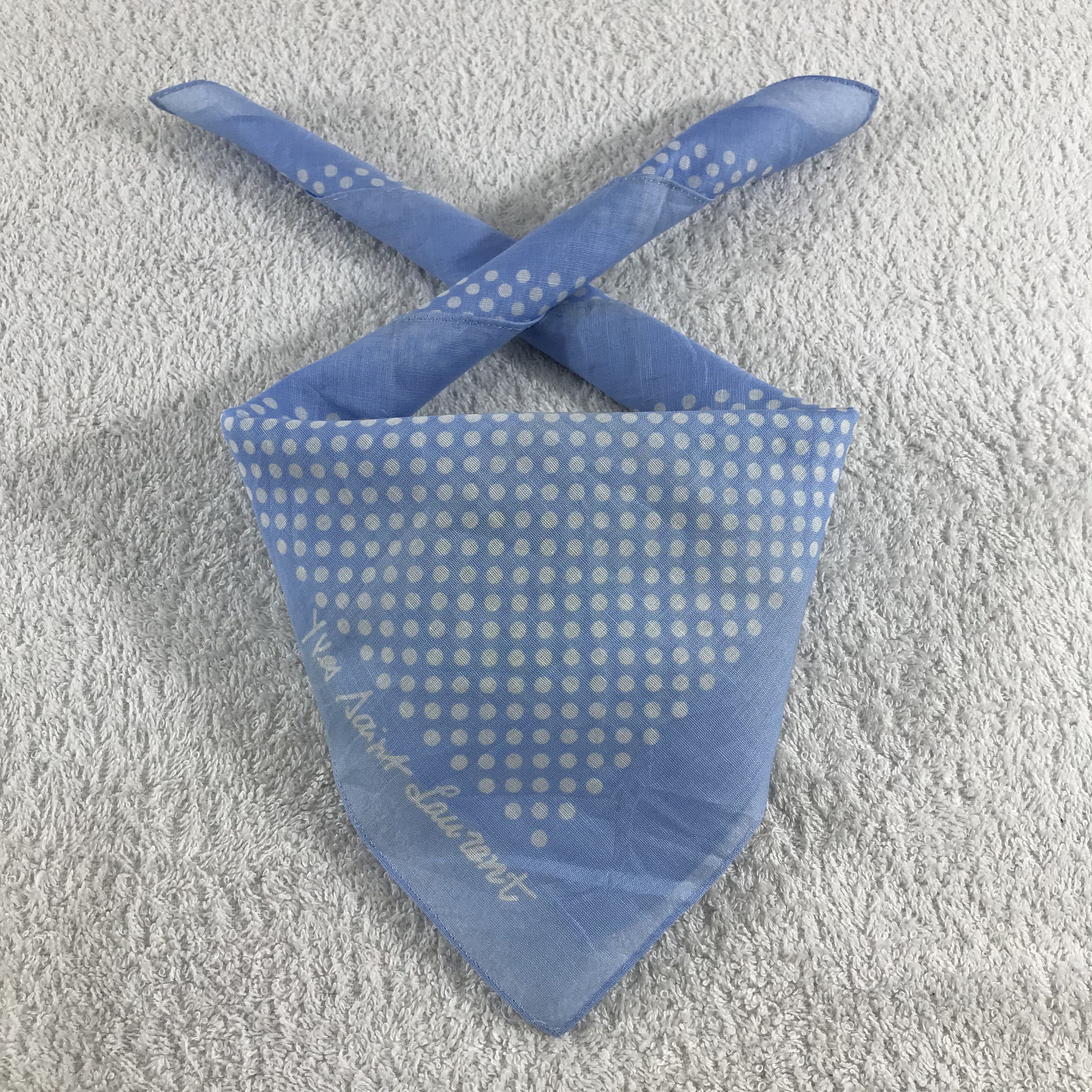 Vintage × Yves Saint Laurent Yves Saint Laurent Bandana / Handkerchief /Neckerchief -S345 Size ONE SIZE - 3 Thumbnail