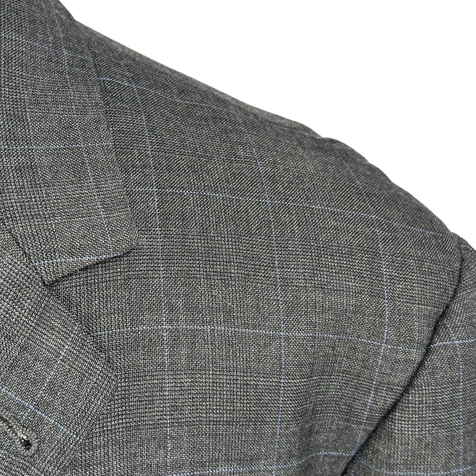Burberry Burberry London Jacket 48R Gray Single Breasted Notch Blazer Size 48R - 5 Thumbnail