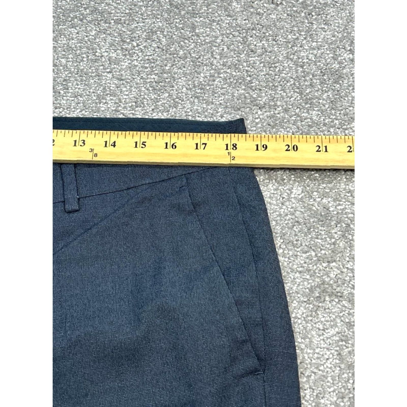Bonobos Bonobos Chino Pants Mens 36 Blue Wool Stretch Mid Rise Tailored Fit Straight Leg Size US 36 / EU 52 - 3 Thumbnail