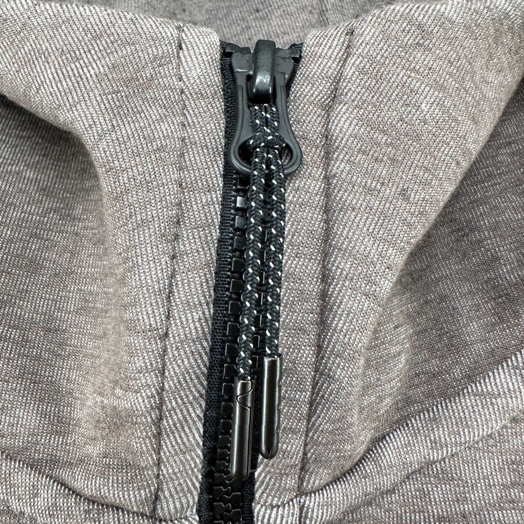 Nike Nike Hoodie Mens M Brown Grey Full Zip Tech Fleece Swoosh Iron Stone DD4688 Size US M / EU 48-50 / 2 - 5 Thumbnail