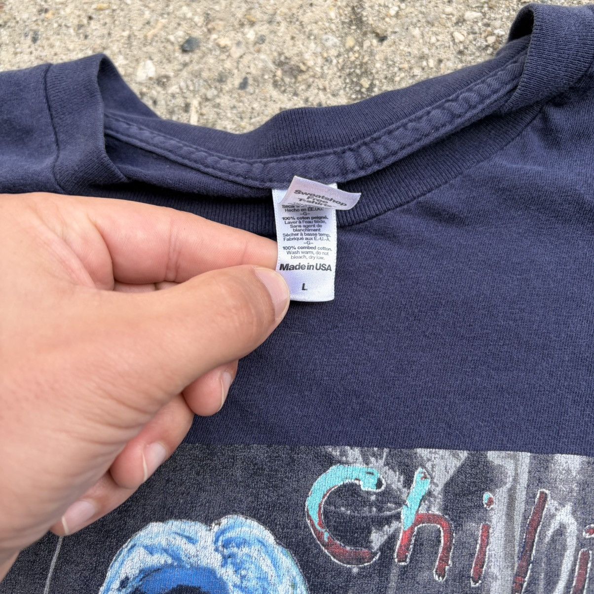 Band Tees Vintage 2002 RHCP ‘By The Way’ Tour Tee American Apparel L Size US L / EU 52-54 / 3 - 7 Thumbnail