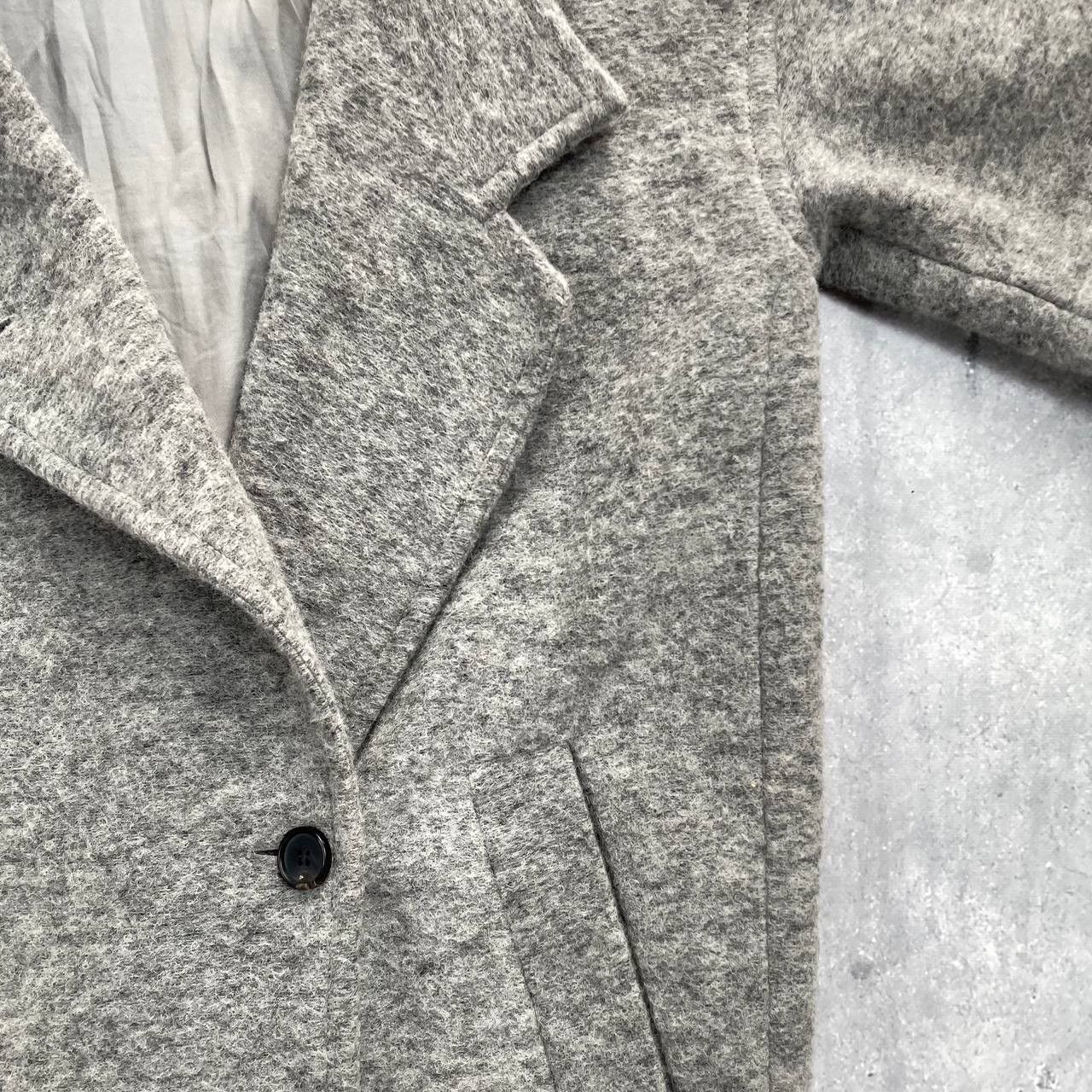 Allsaints Allsaints Meade Ricci Oversized Wool Blend Coat Women’s Gray Size M / US 6-8 / IT 42-44 - 4 Thumbnail