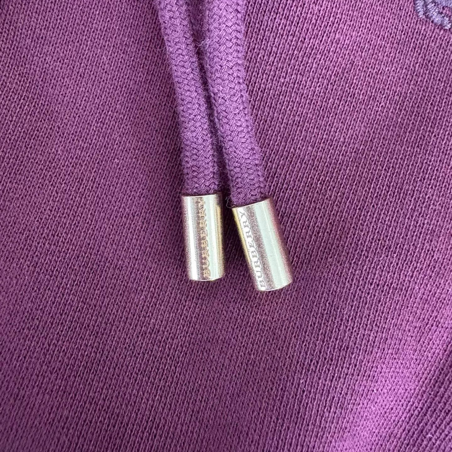 Burberry Burberry Wine Red Equestrian Knight Zip Hooded Jacket S Size S / US 4 / IT 40 - 8 Thumbnail