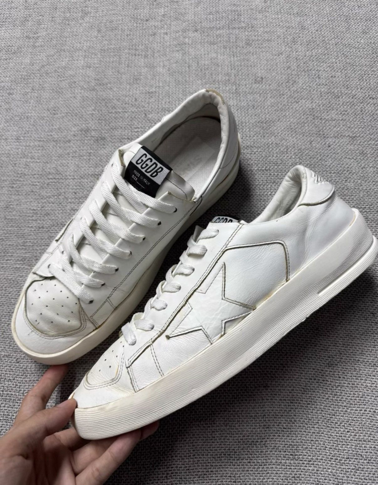 Golden Goose Golden Goose GGDB Stardan Low Top Sneakers K37 Size US 8.5 / EU 41-42 - 1 Thumbnail