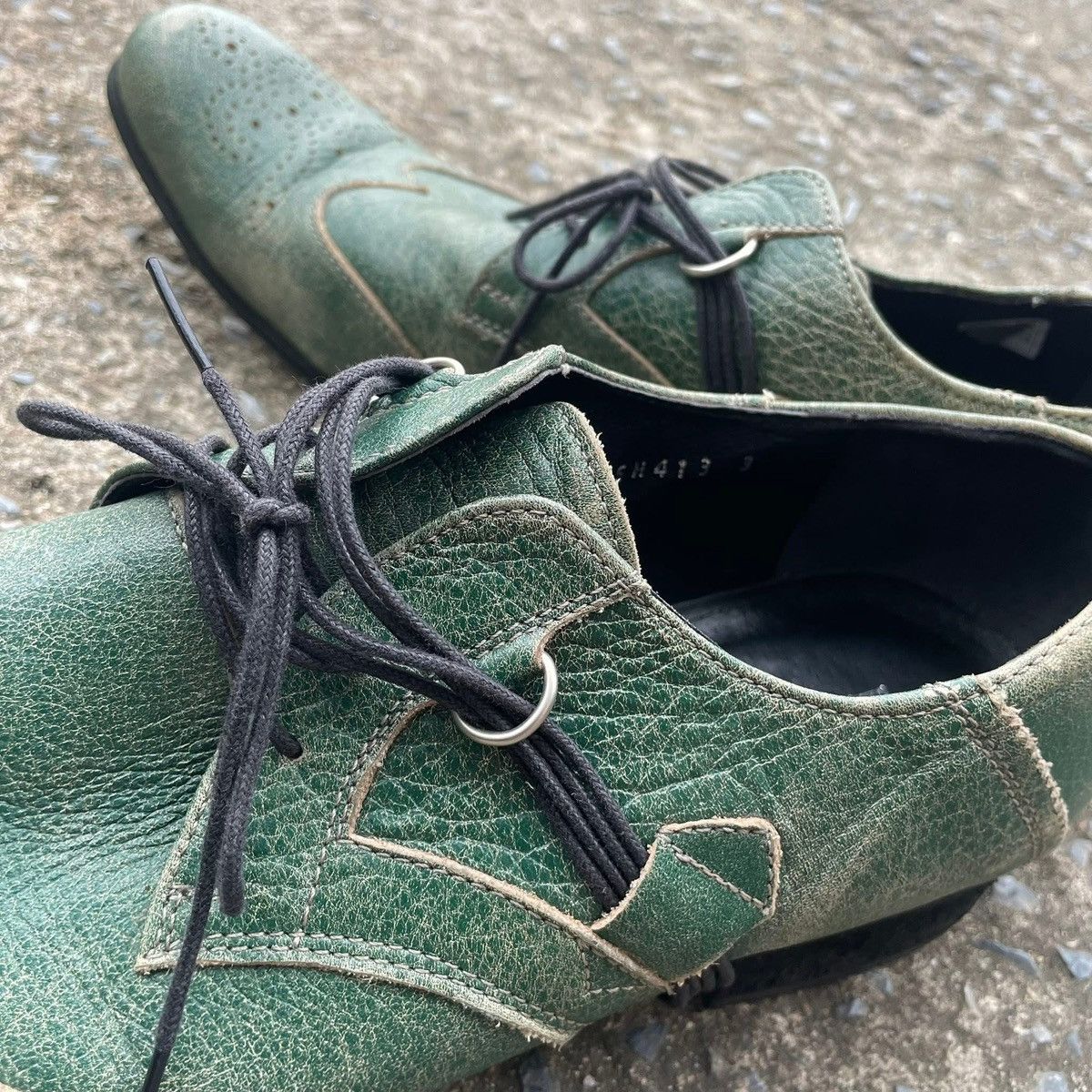 If Six Was Nine Archive Japan Leather Shoes // Segment Rupert // DB style Size US 9 / EU 42 - 7 Thumbnail