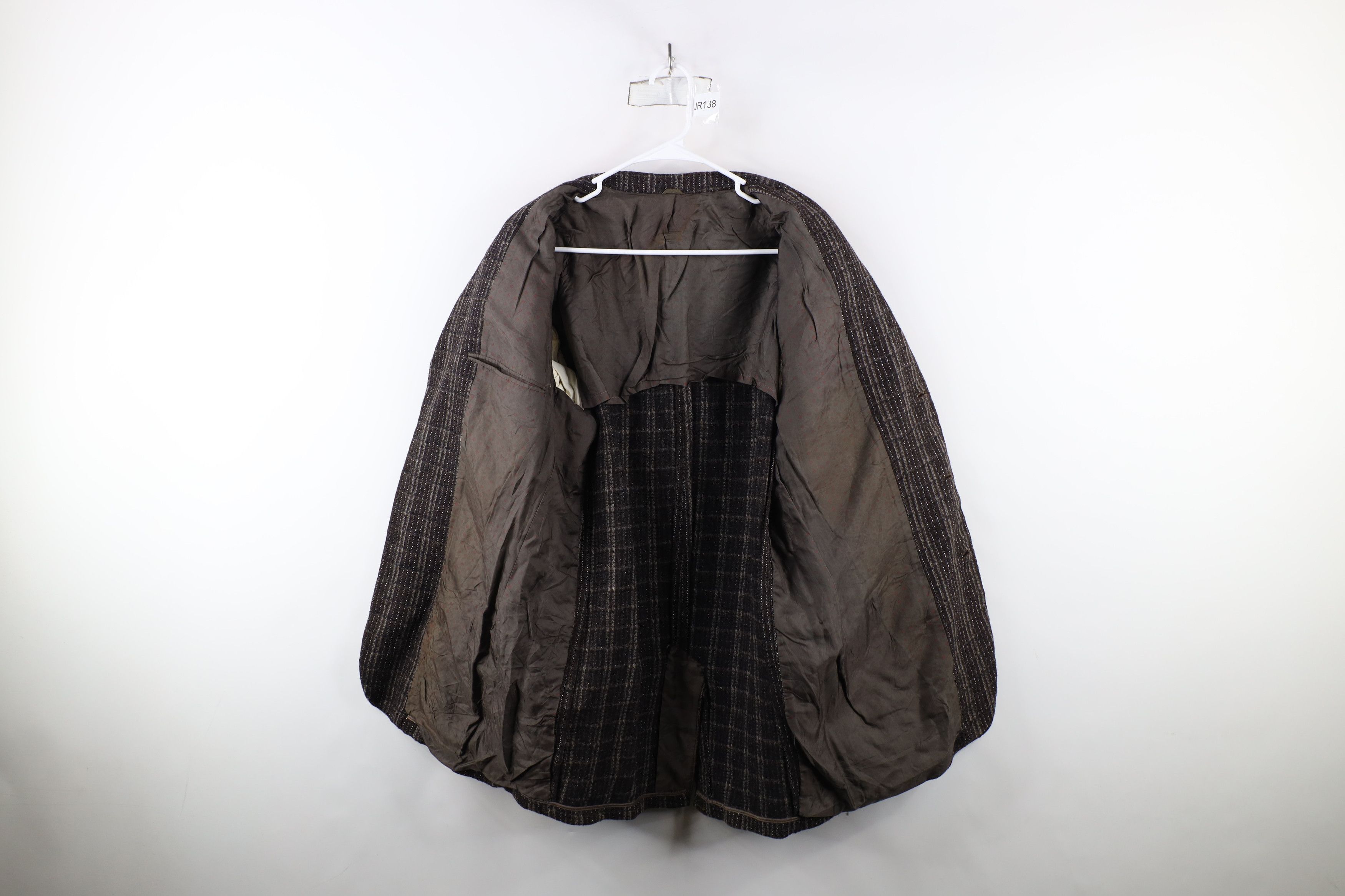 Vintage Vintage 50s 60s Streetwear Wool Tweed Suit Jacket Blazer USA Size US L / EU 52-54 / 3 - 10 Thumbnail