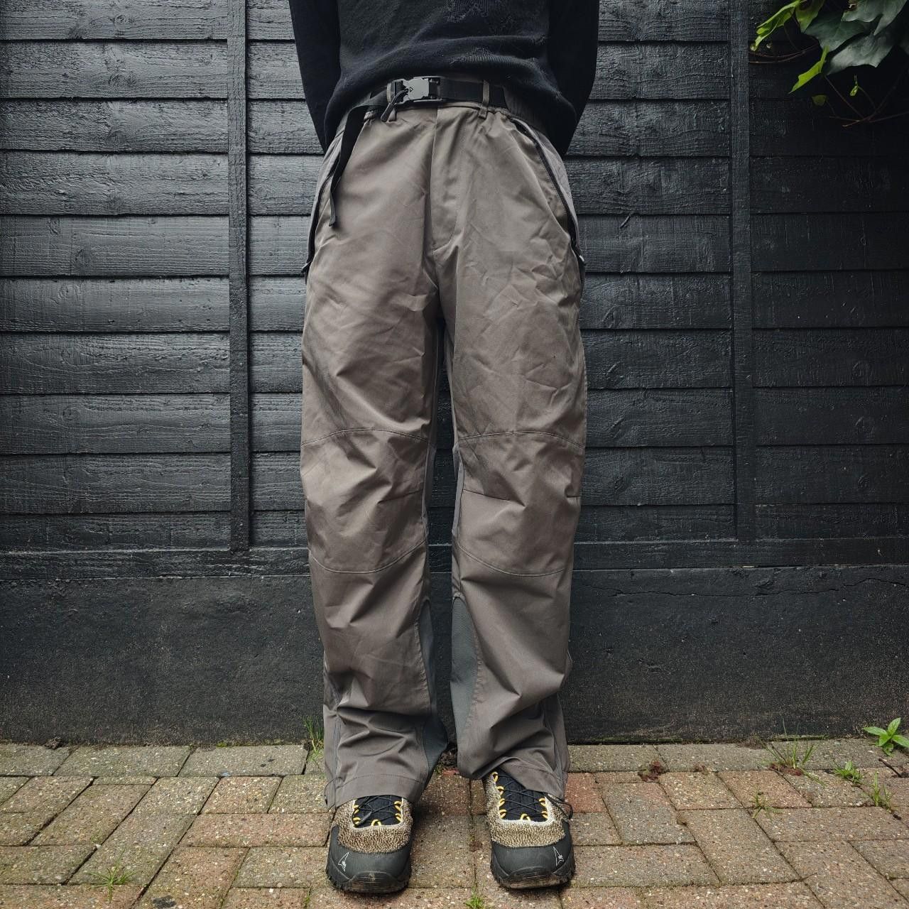 Other Grey Panelled Waterproof Technical Trousers Size US 32 / EU 48 - 1 Thumbnail