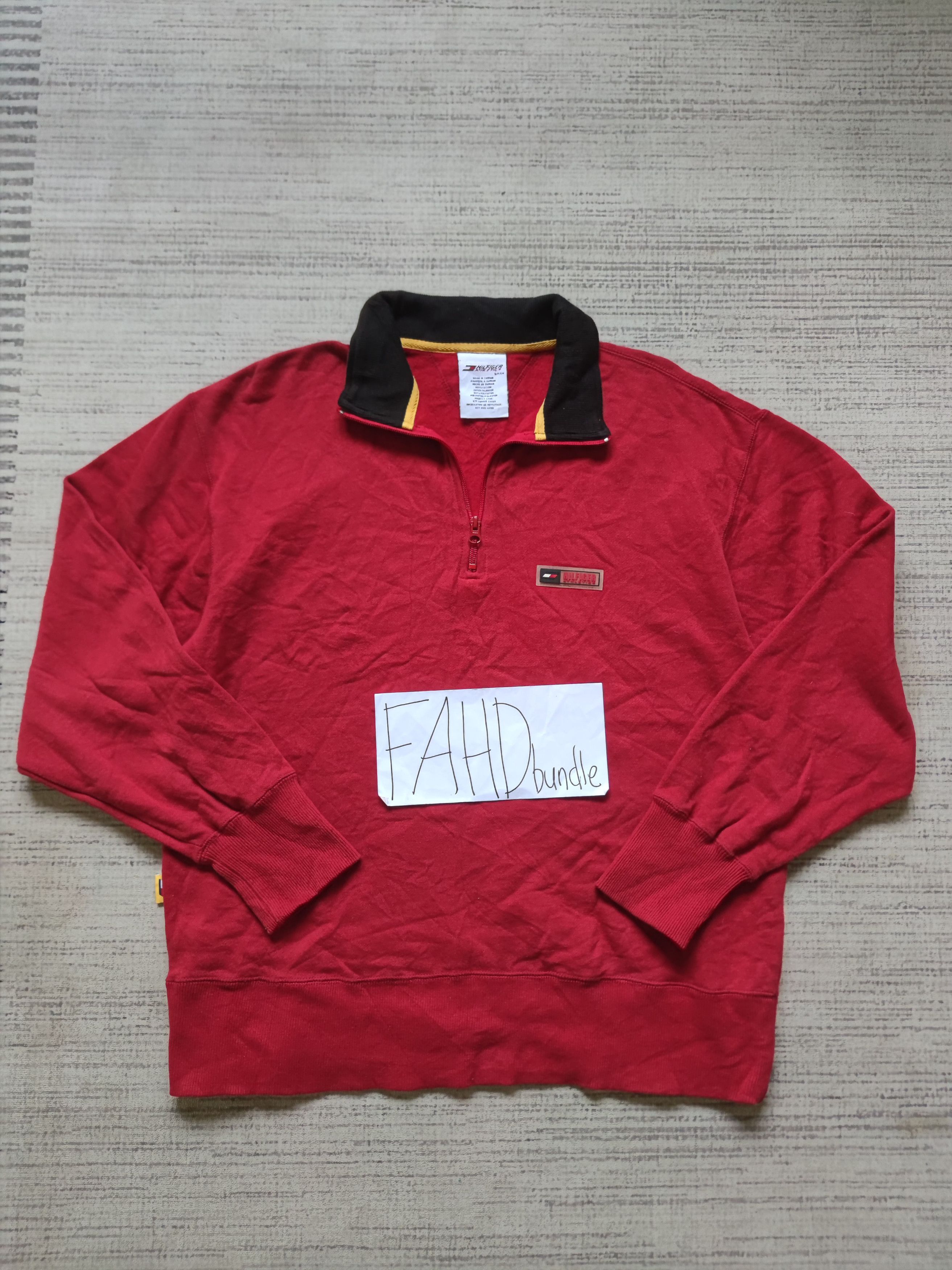 Tommy Hilfiger Hilfiger Athletics Half Zipper Size US S / EU 44-46 / 1 - 2 Thumbnail