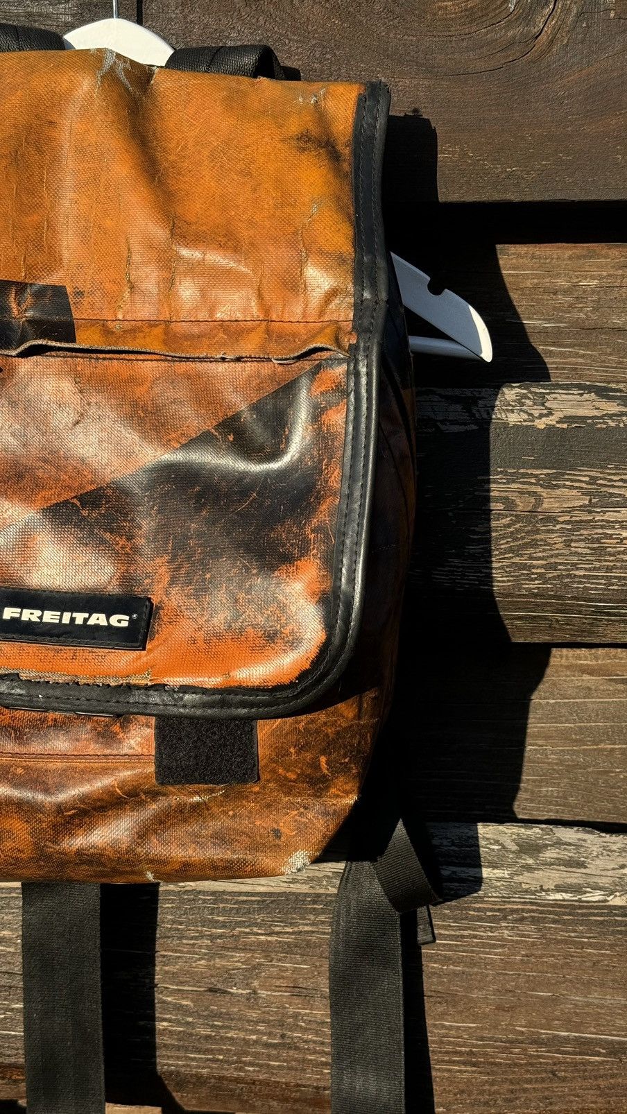 Freitag Freitag big backpack bag orange / black Size ONE SIZE - 6 Thumbnail