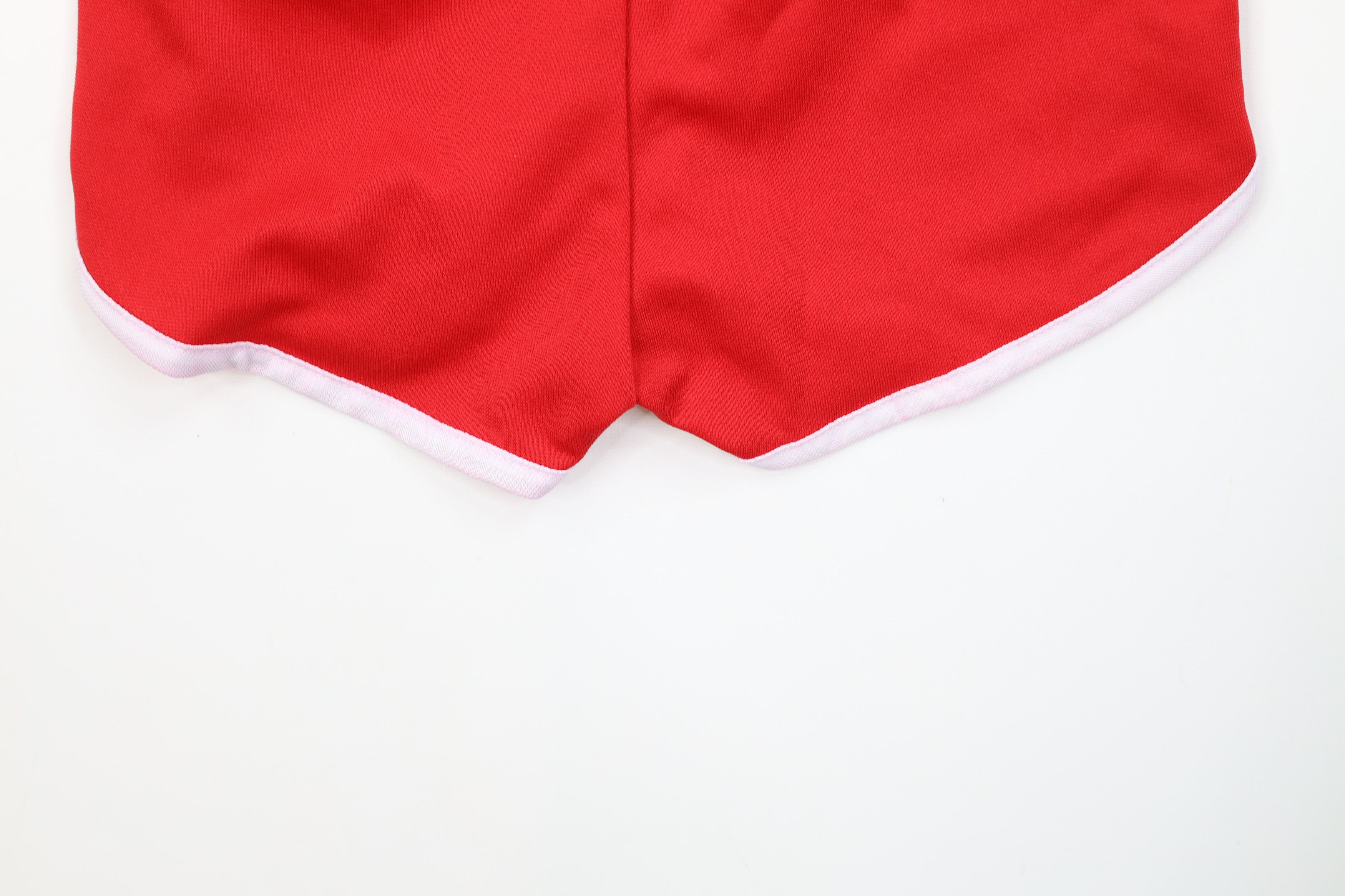 Vintage Deadstock Vintage 70s Streetwear Knit Short Shorts Red USA Size US 30 / EU 46 - 11 Thumbnail