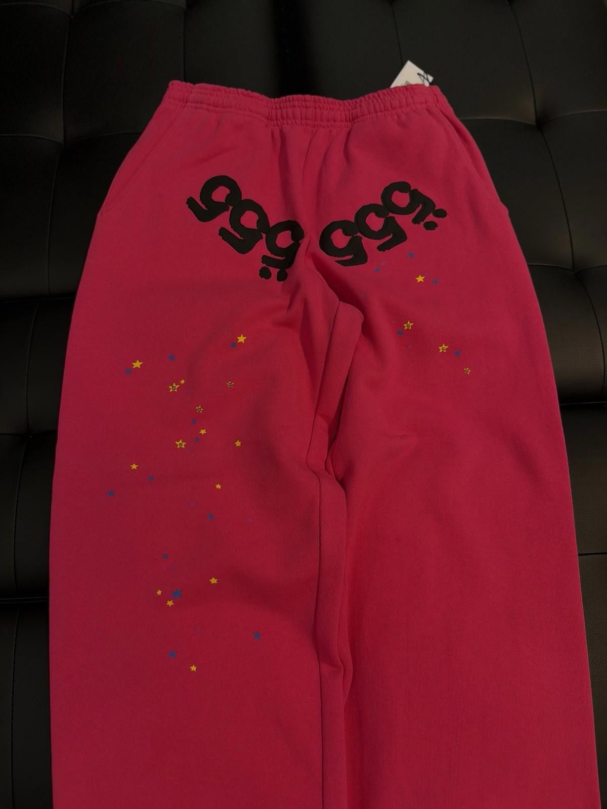 Sp5der Size S - Sp5der Worldwide Pink Sweatpants Spider Size US 30 / EU 46 - 7 Thumbnail